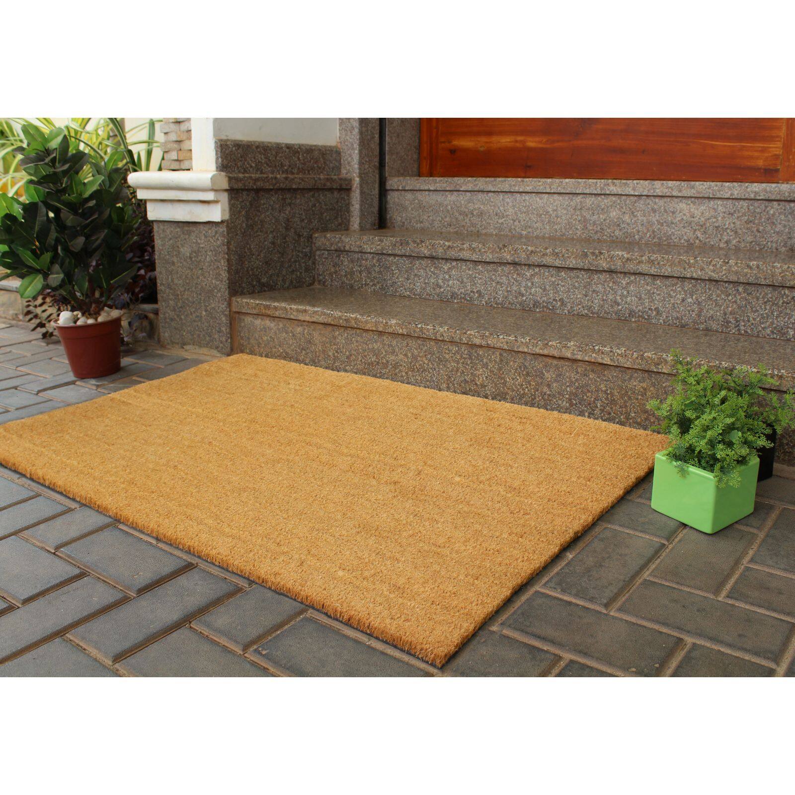 Large Coir Doormat - 40mm Thick