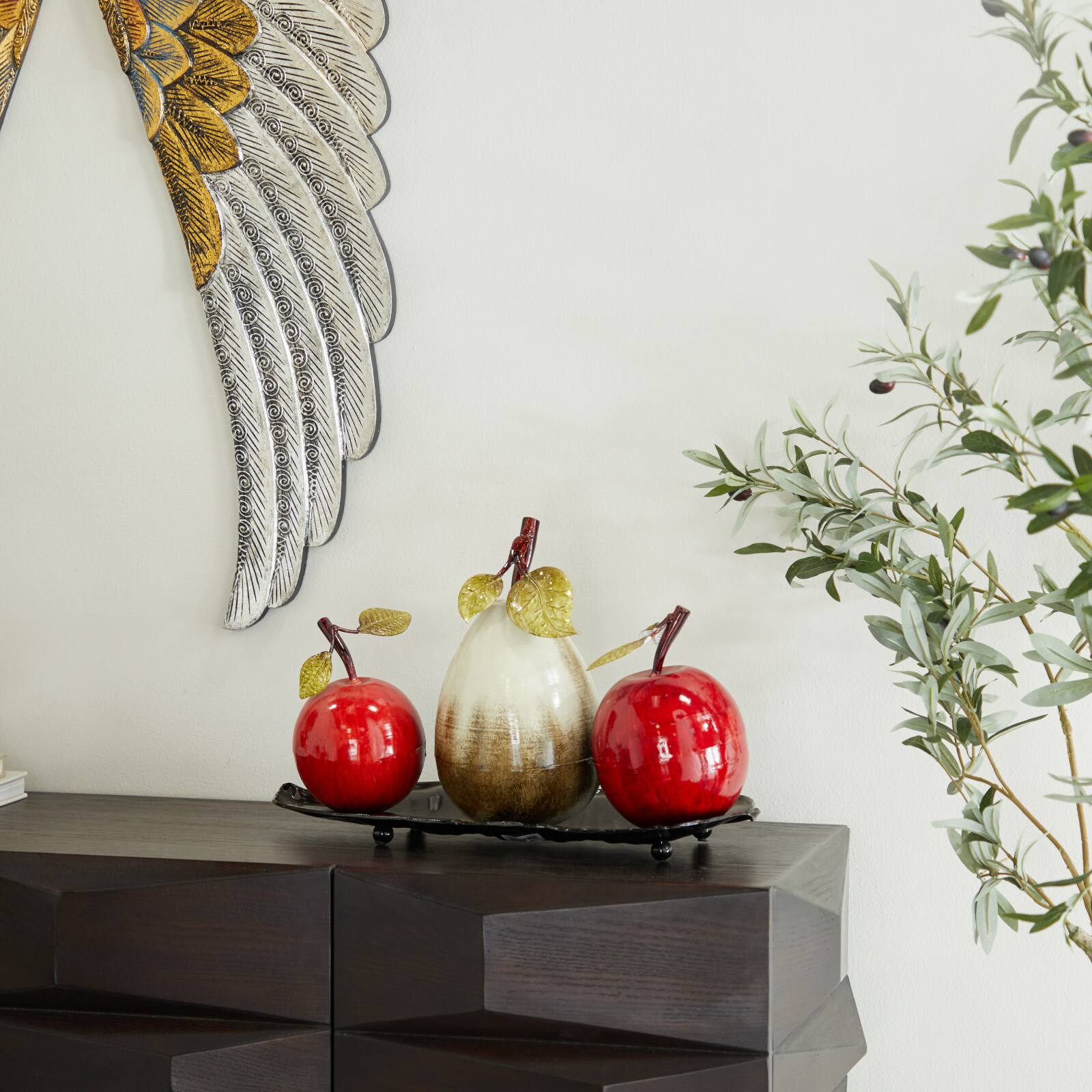 Multi Iron Traditional Decorative Objects, 12" x 18" x 10"