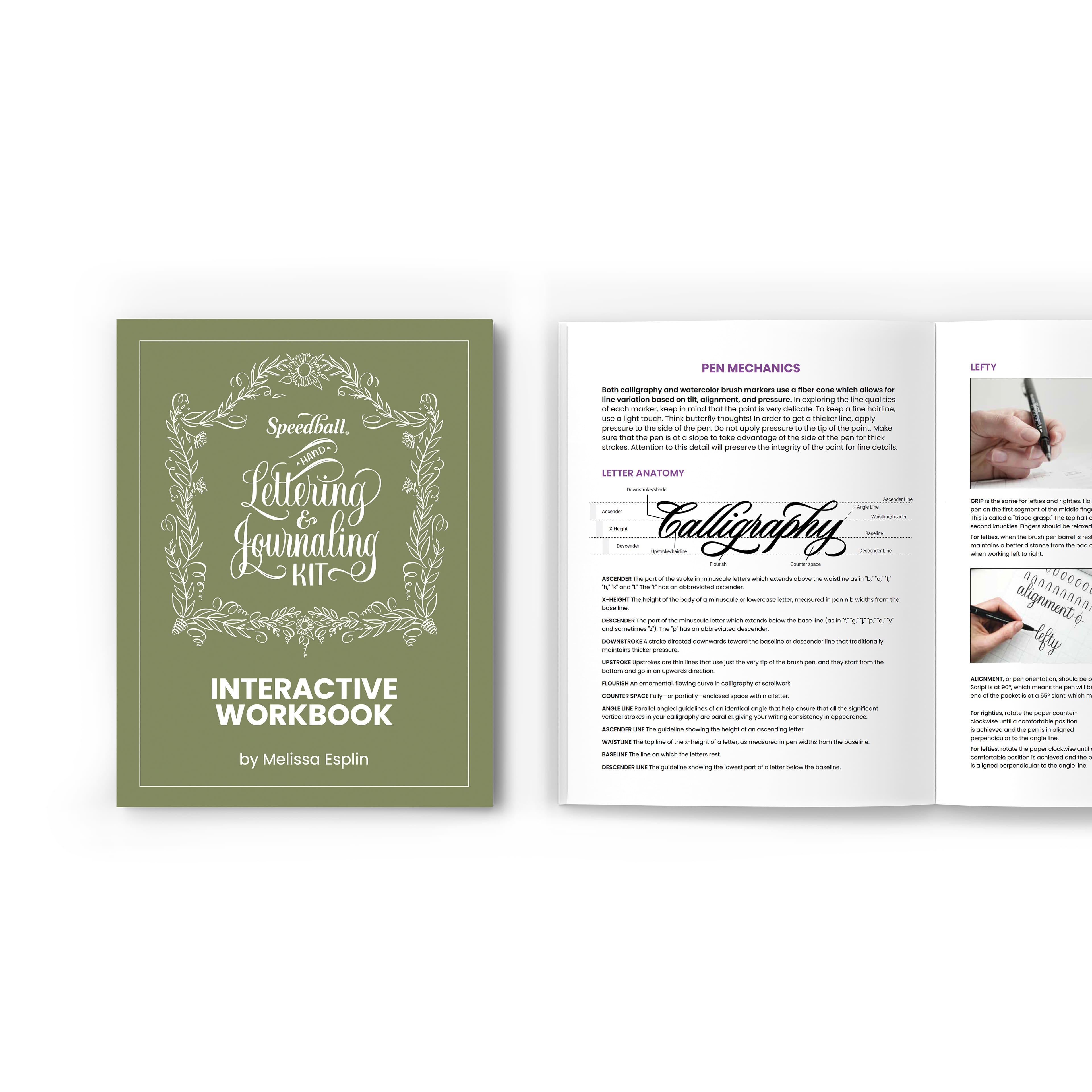 Speedball&#xAE; Hand Lettering &#x26; Journaling Kit