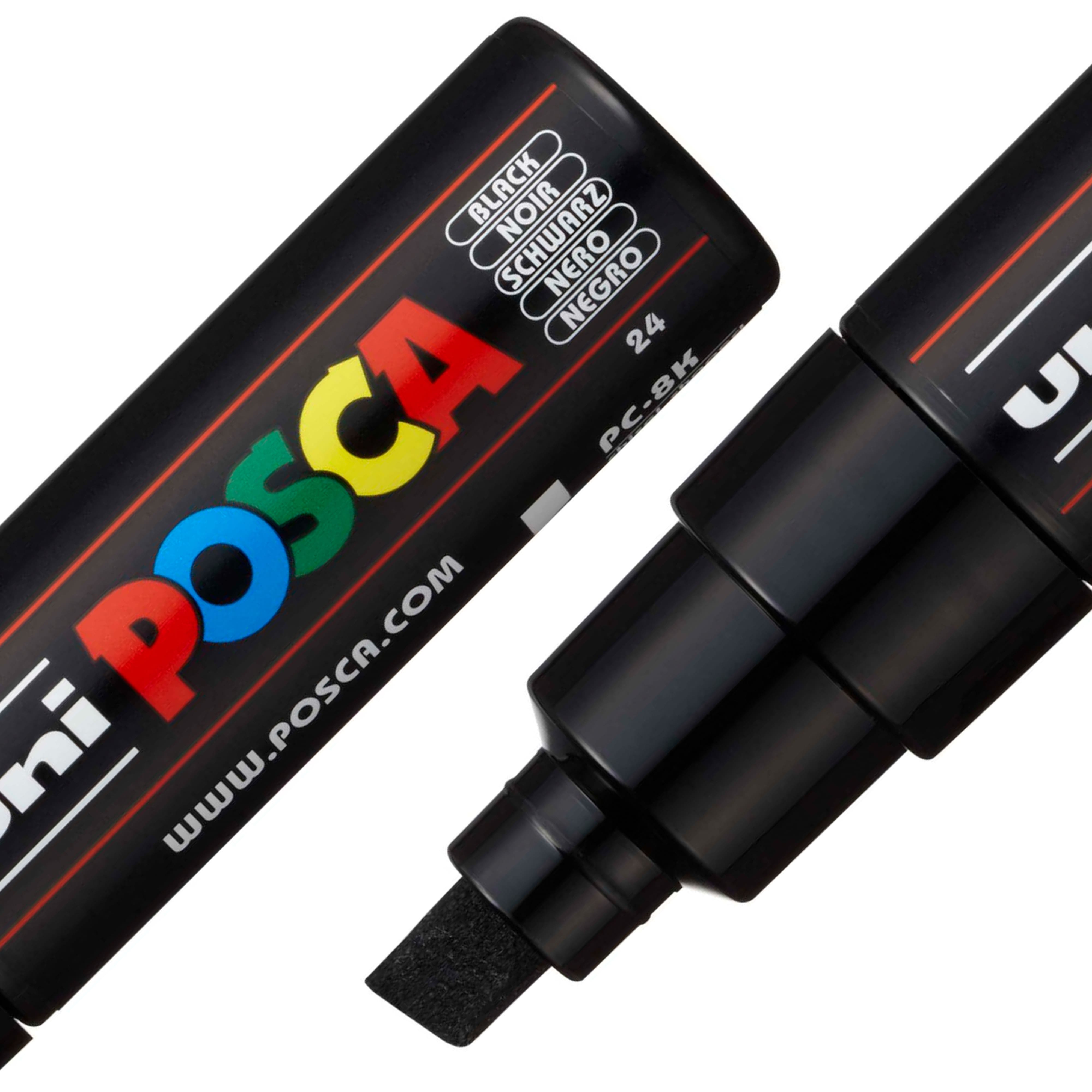 POSCA® PC-8K 8mm Chisel Tip Paint Markers