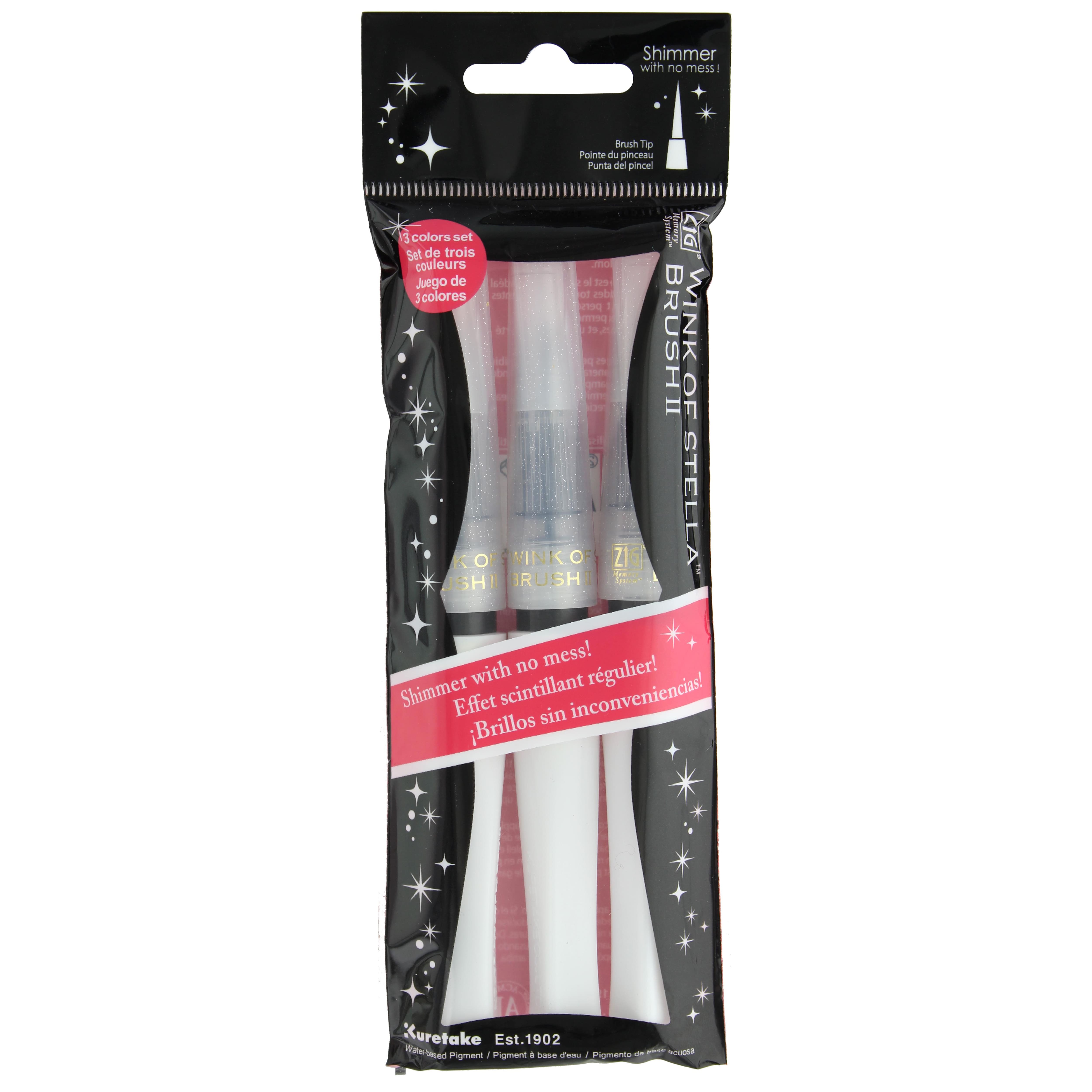  Clear Shimmer Glitter Brush Marker