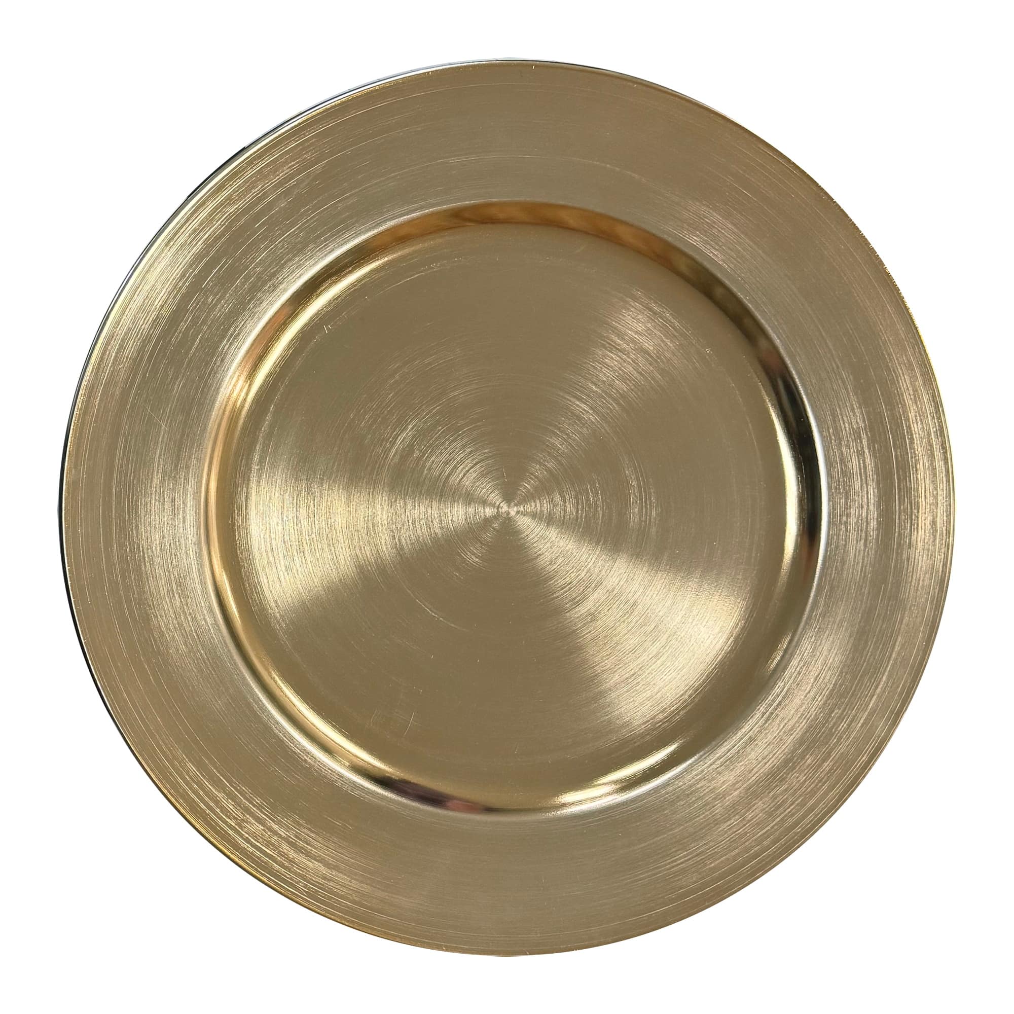 12 Pack: Champagne Charger Plate by Celebrate It&#x2122;