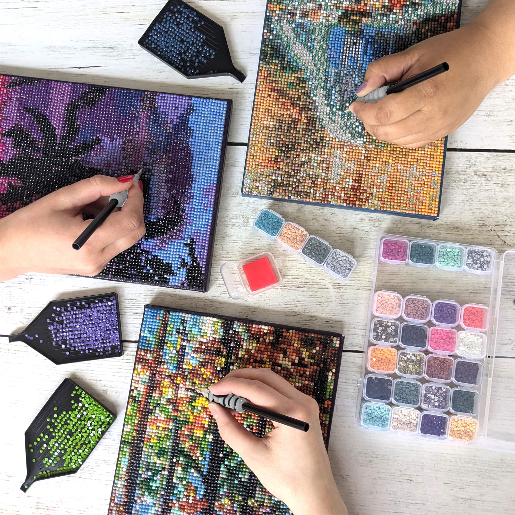 ArtSkills&#xAE; Brilliant Art Forest Stretched Canvas Diamond Painting Kit