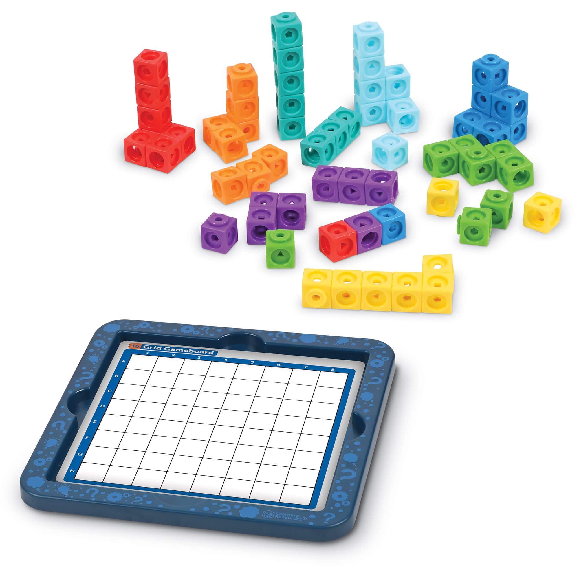 Learning Resources Mathlink Cubes Brain Games Pack