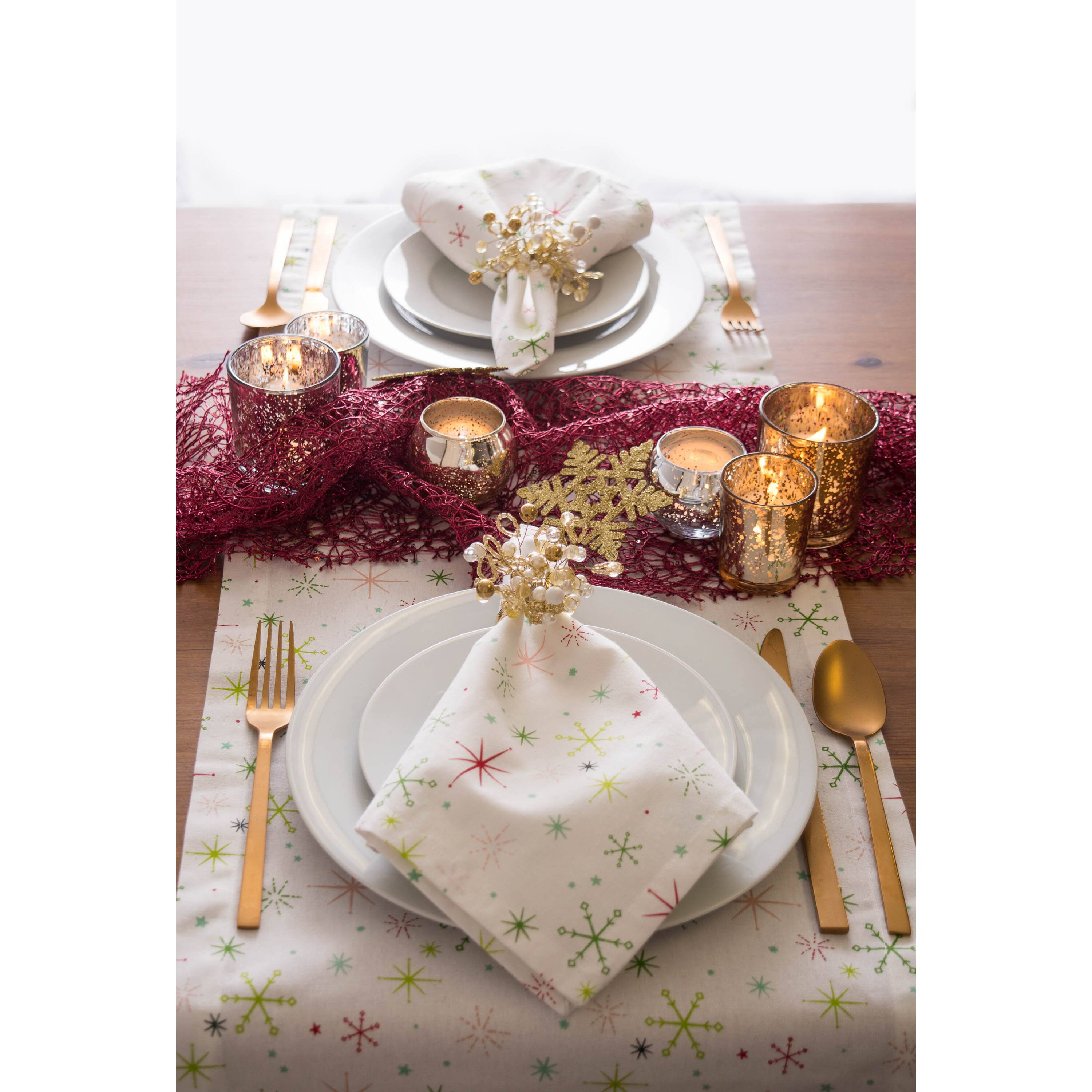 DII&#xAE; Gold Multi Bead Napkin Rings, 6ct.