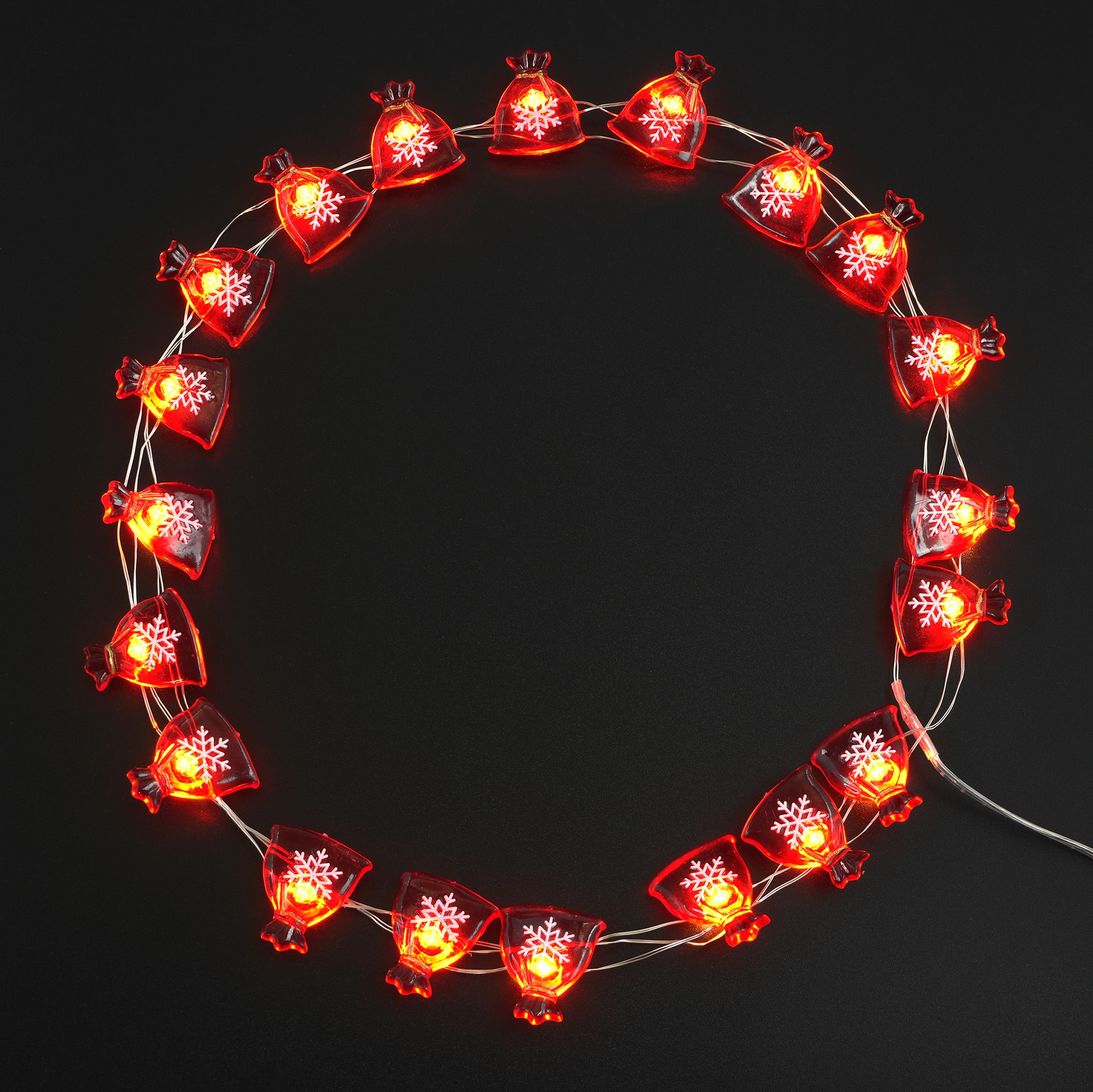 6ft. Santa&#x27;s Bag LED Icon String Lights by Ashland&#xAE;