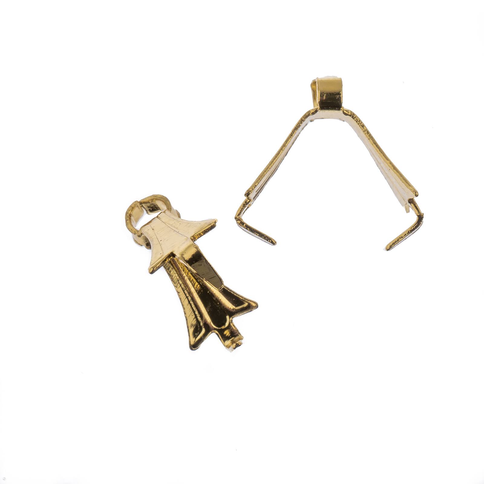 John Bead Must Have Findings 7mm Pinch Bails, 3ct.