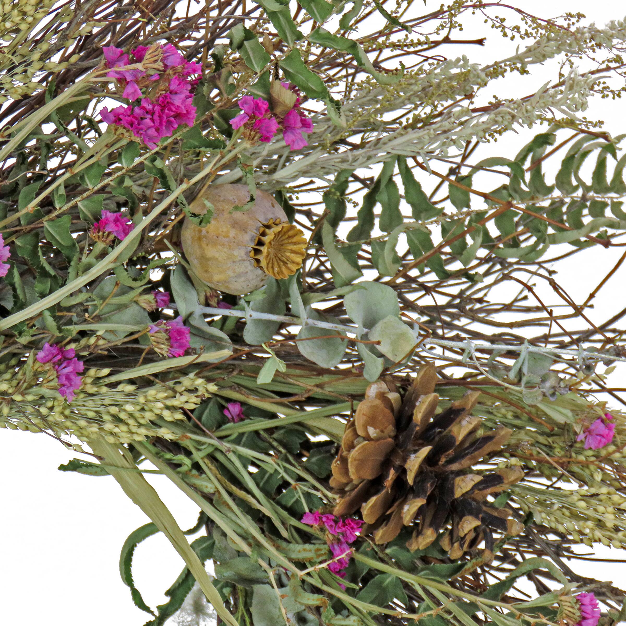 22'' Fern Garden Spring Wreath