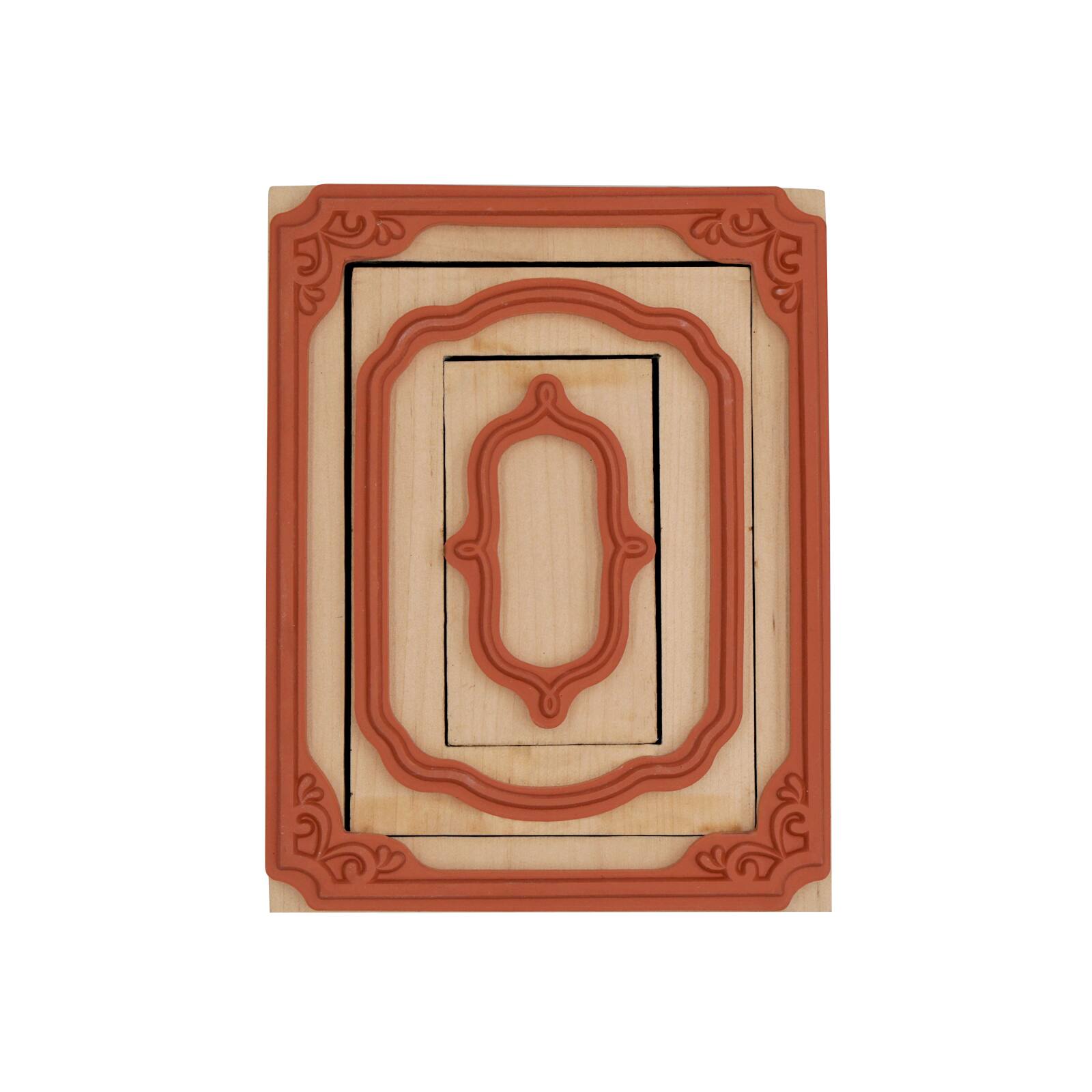 6 Pack: Border Wood Stamp Set by Recollections™