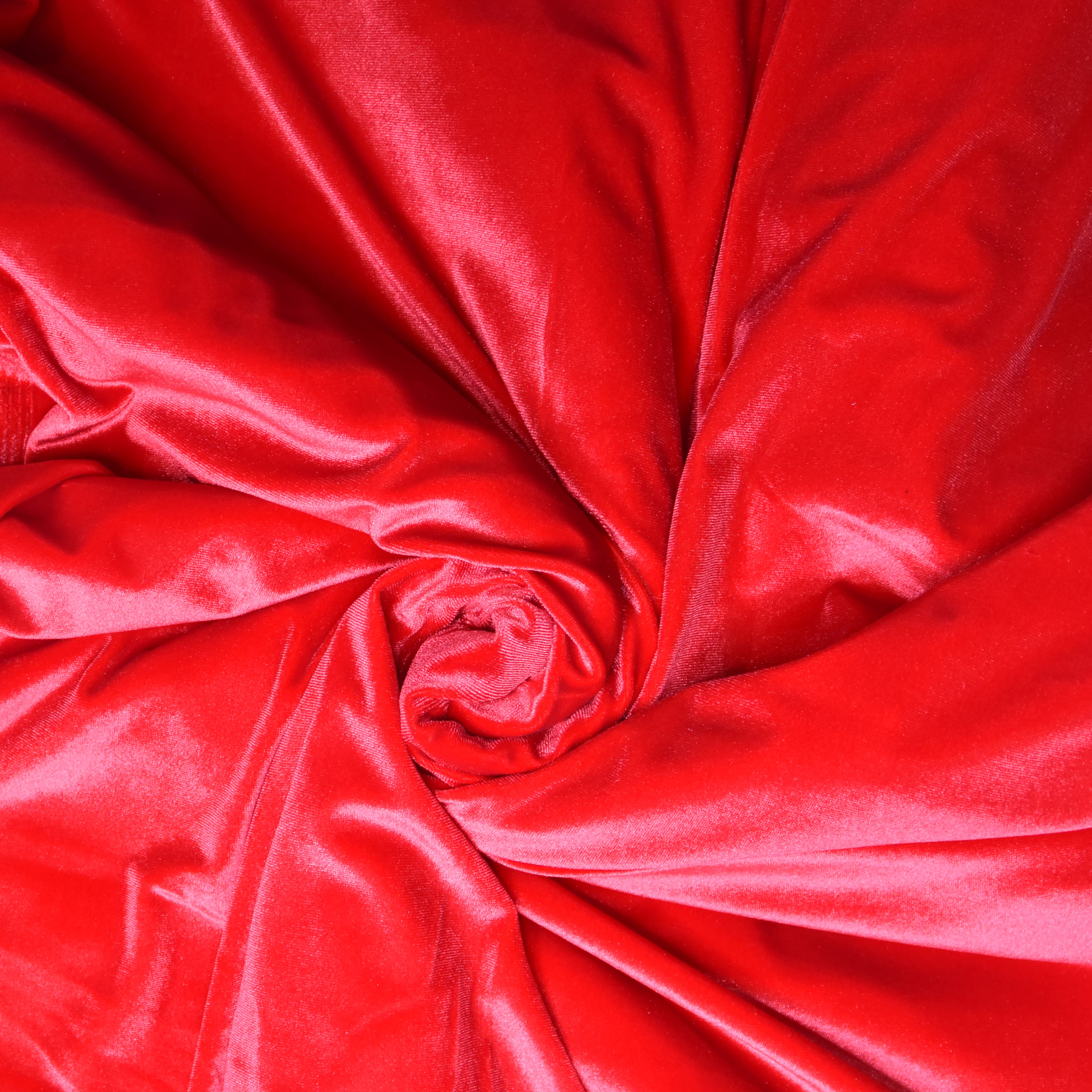 Feldman Solid Stretch Velvet Fabric
