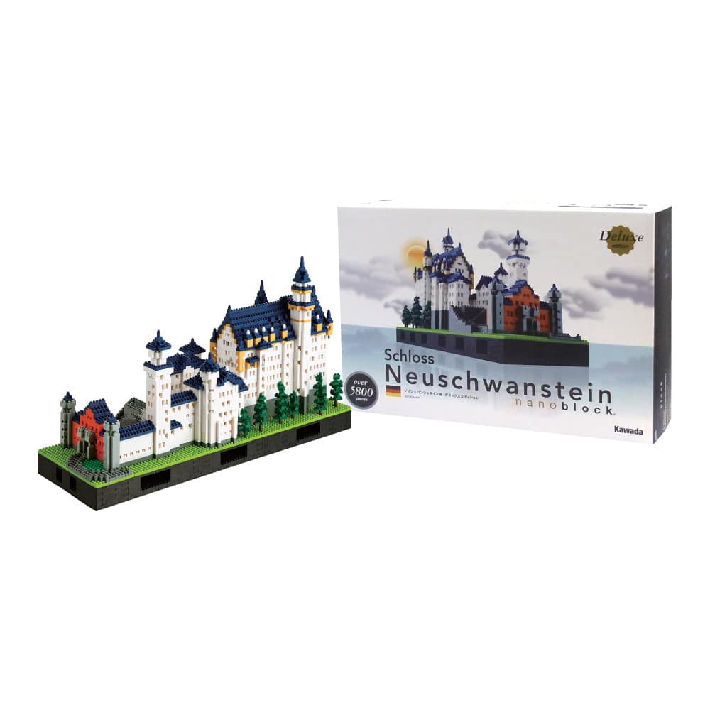 nanoblock&#xAE; Deluxe Edition Schloss Neuschwanstein Building Set