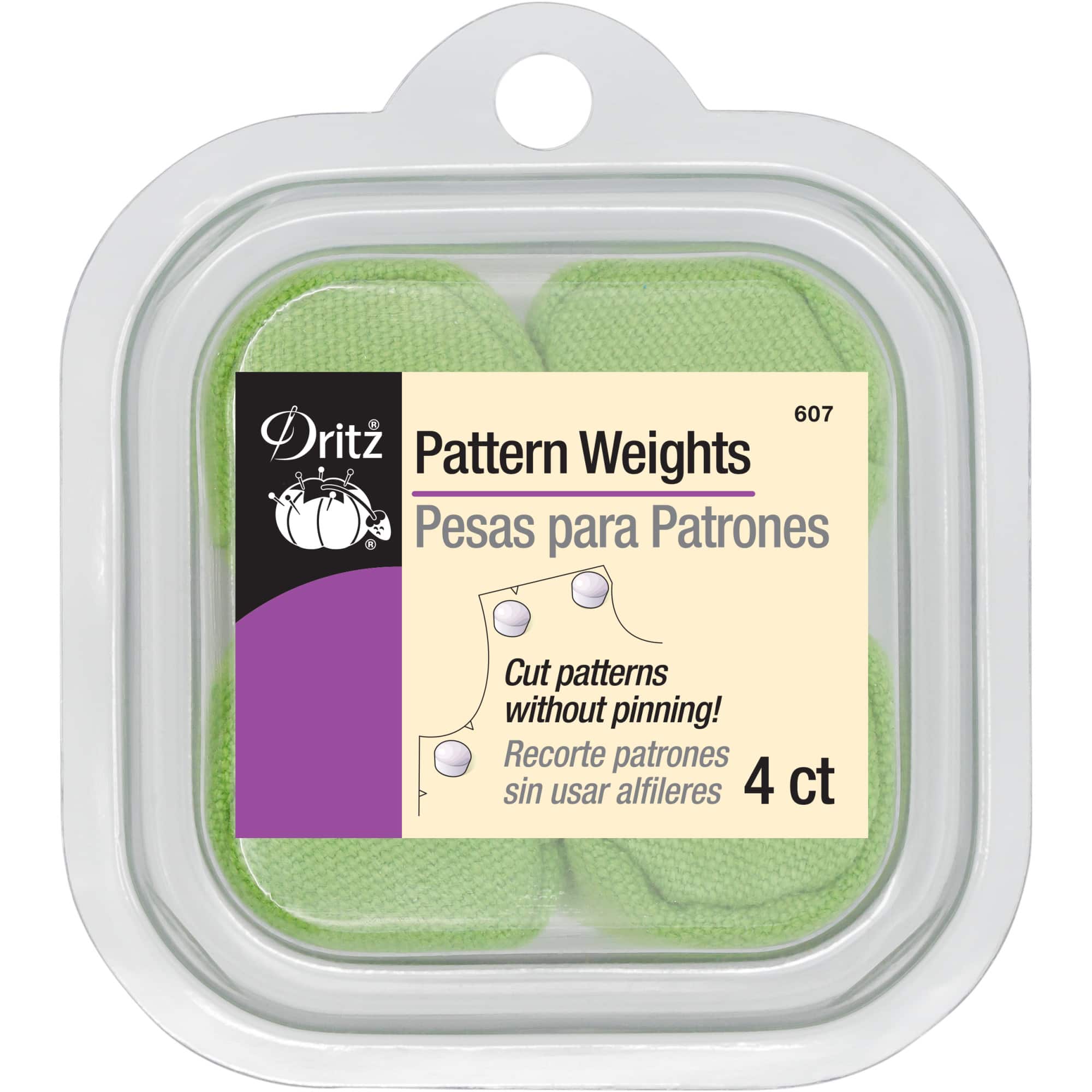 Dritz® Assorted Color Pattern Weights, 3ct.