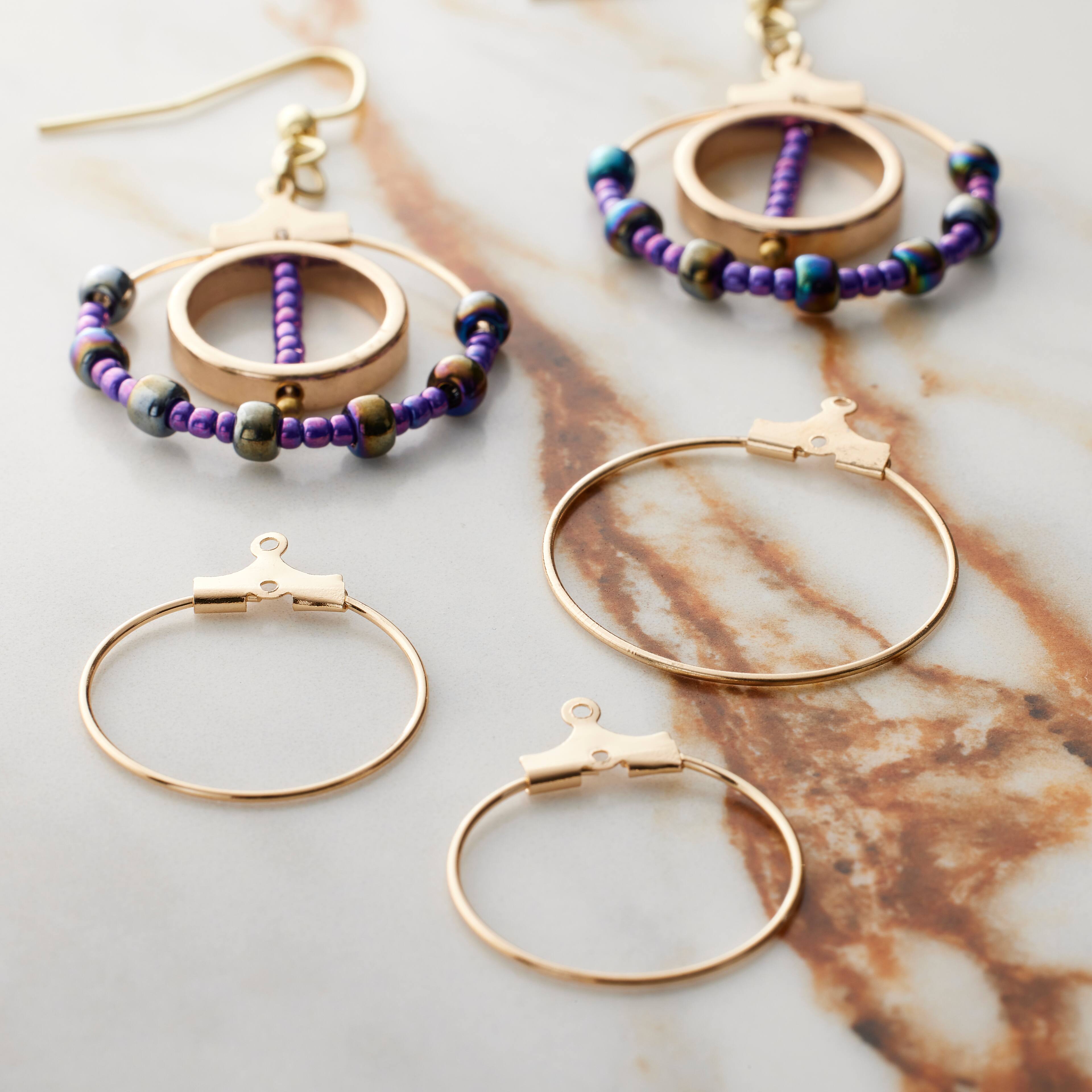 Assorted Bead Hoops, 8ct. by Bead Landing™