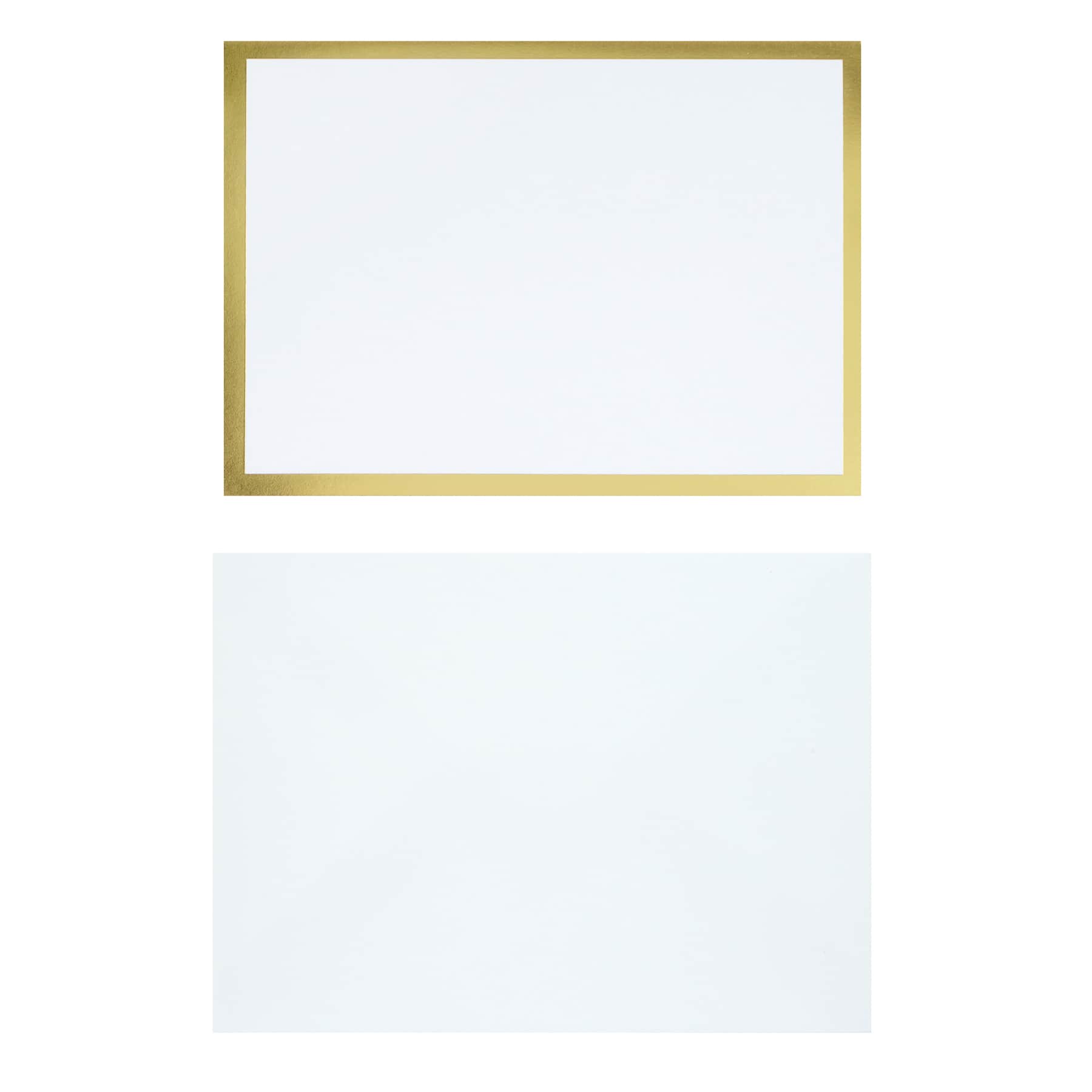Gold Card &#x26; Envelope Set by Recollections&#x2122;