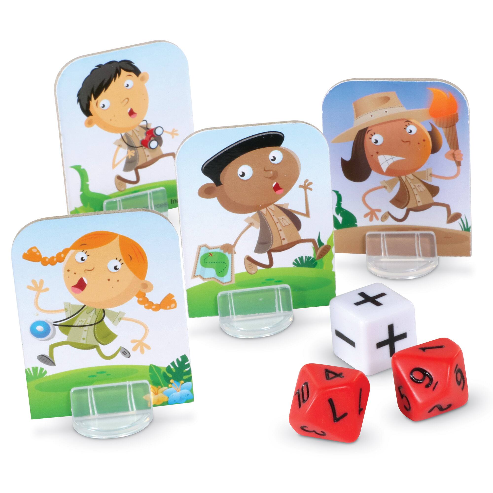 Learning Resources Math Island Addition &#x26; Subtraction Game