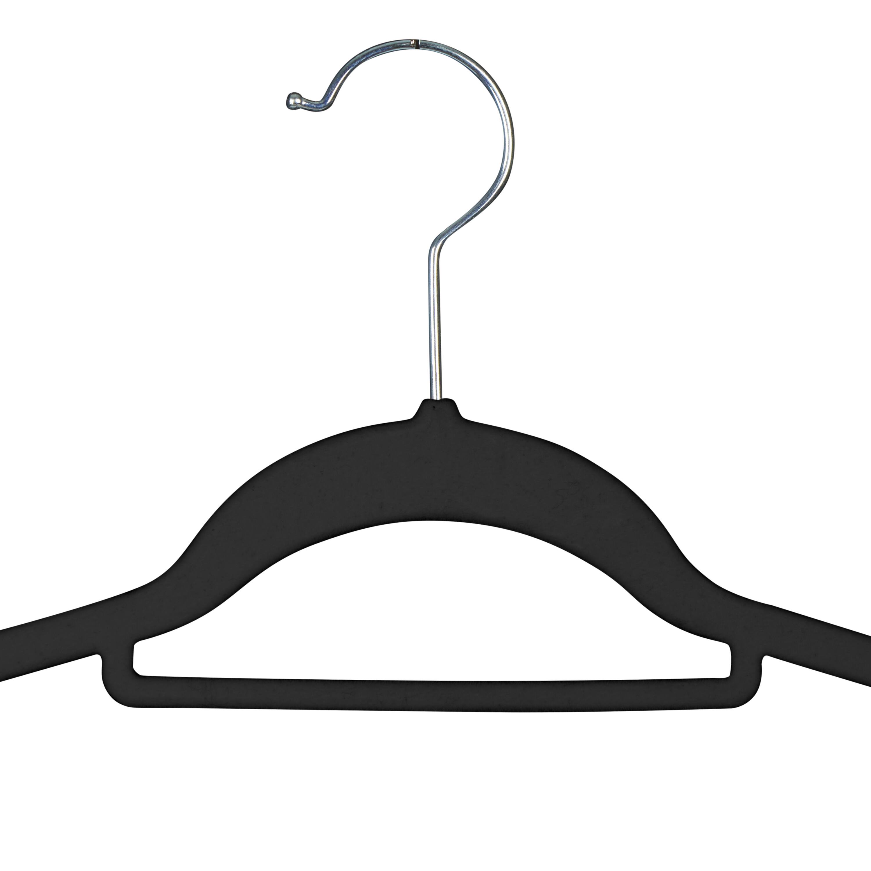 Isaac Mizrahi 17.75&#x22; Pack of Velvet Hangers