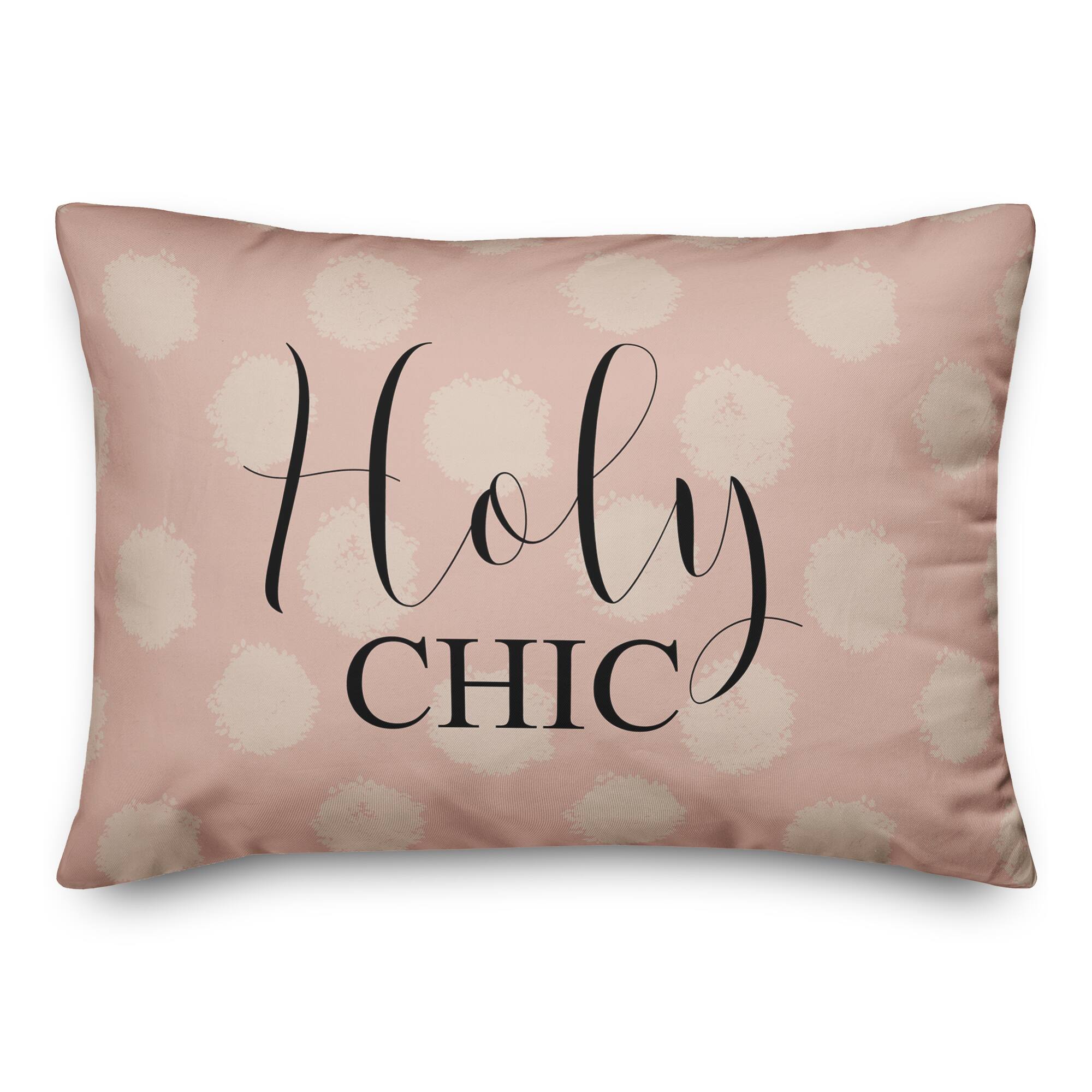 Holy Chic Polka Dot Pillow