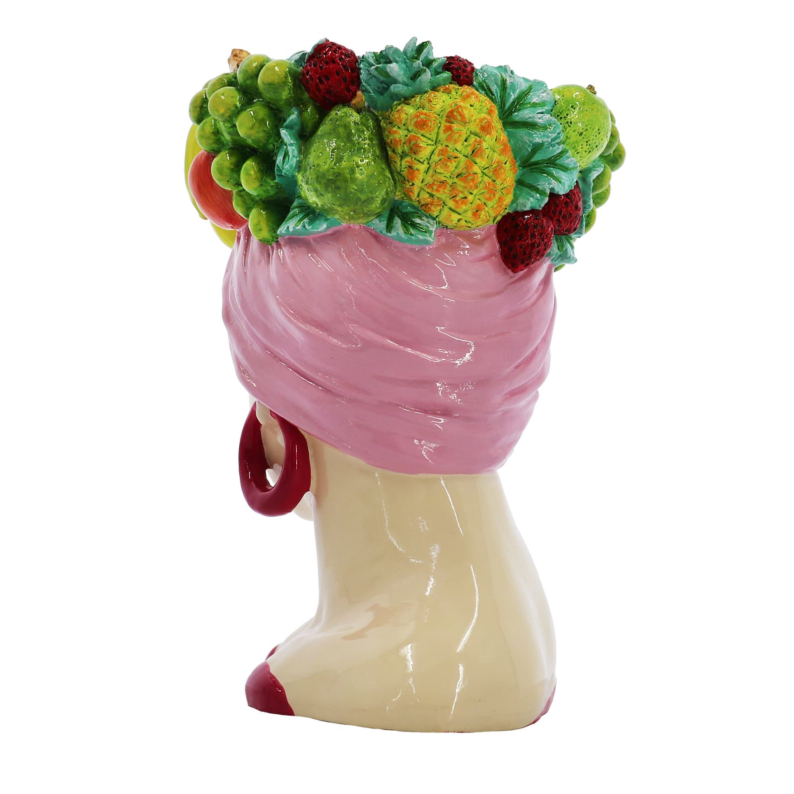 9.5&#x22; Lady with Fruit Hat Container by Ashland&#xAE;