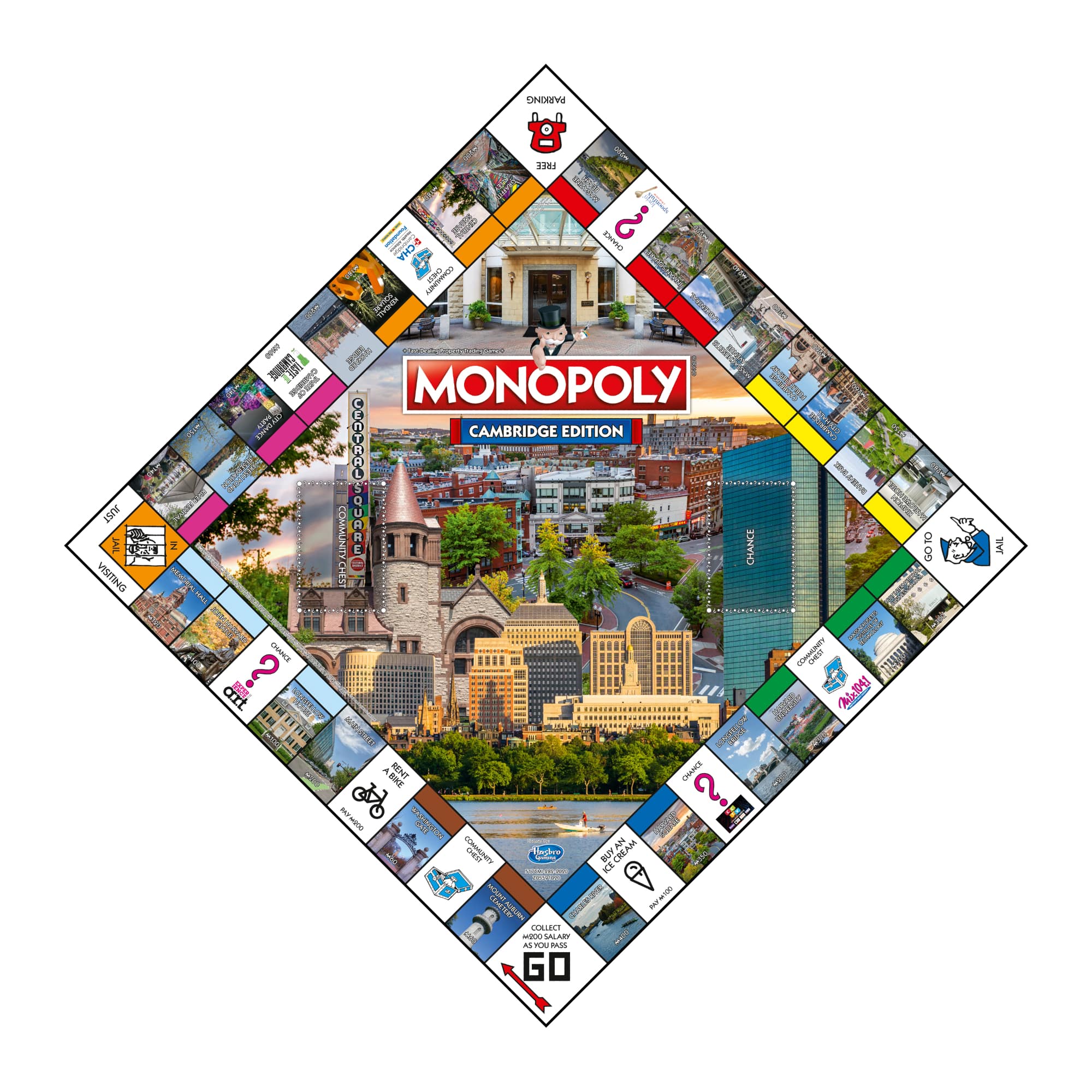 Top Trumps&#xAE; Cambridge Monopoly Board Game