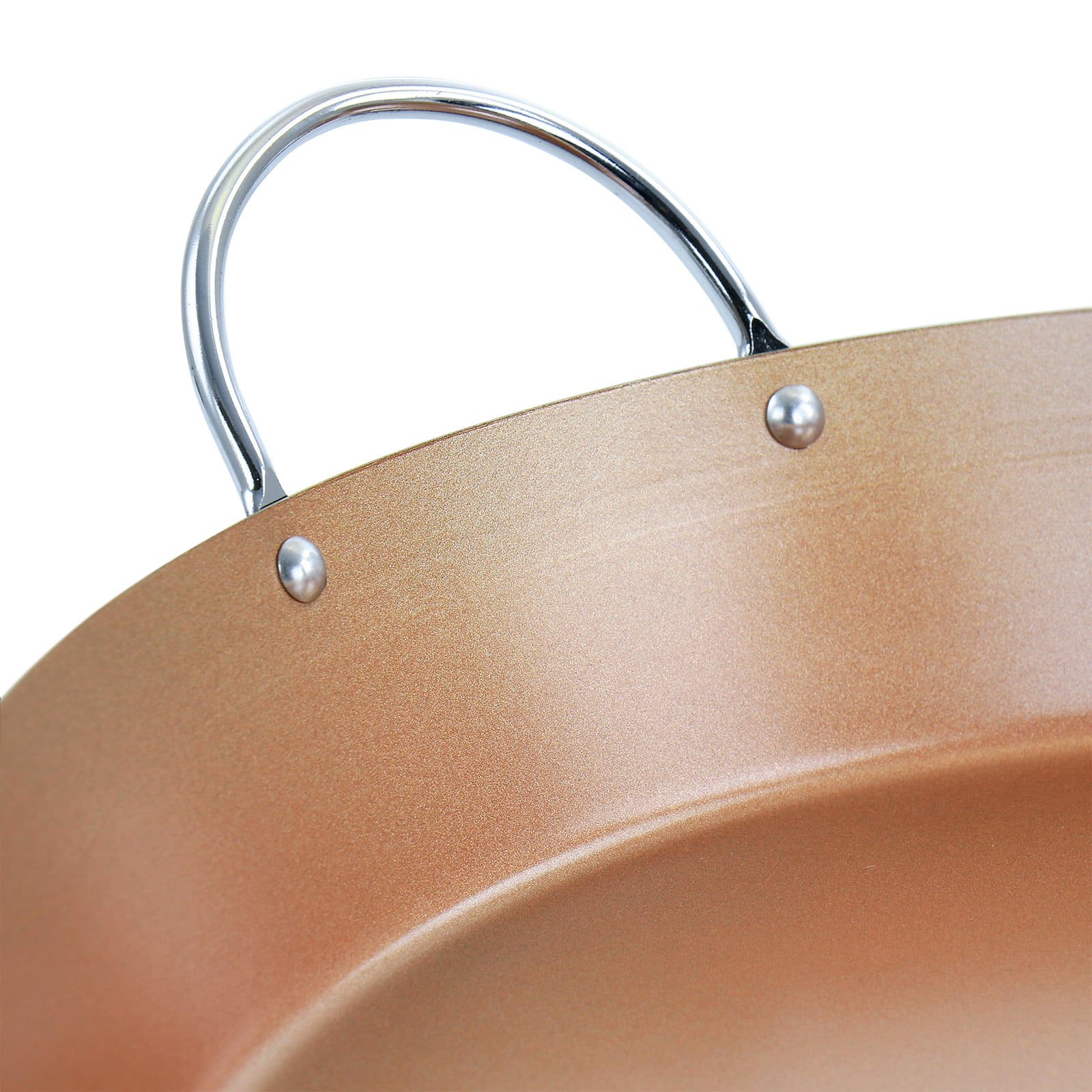 Oster Stonefire 16'' Copper Nonstick Carbon Steel Paella Pan