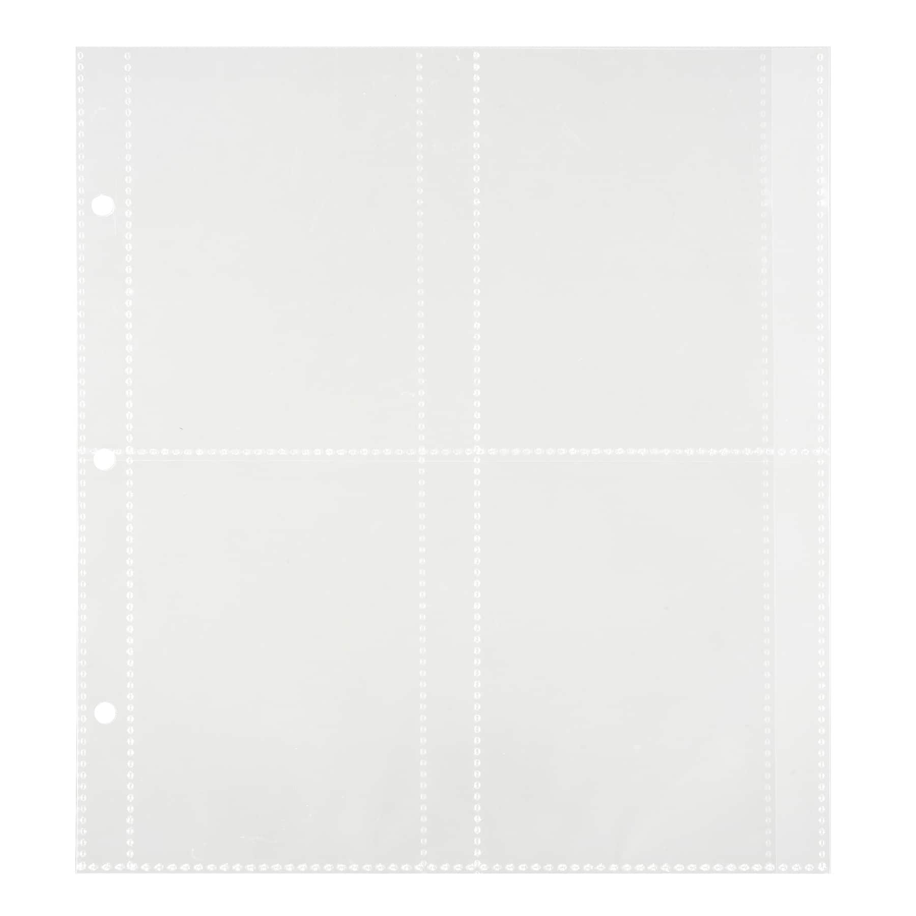 8.15&#x22; x 8.98&#x22; Photo Refill Pages, 20ct. by Recollections&#x2122;