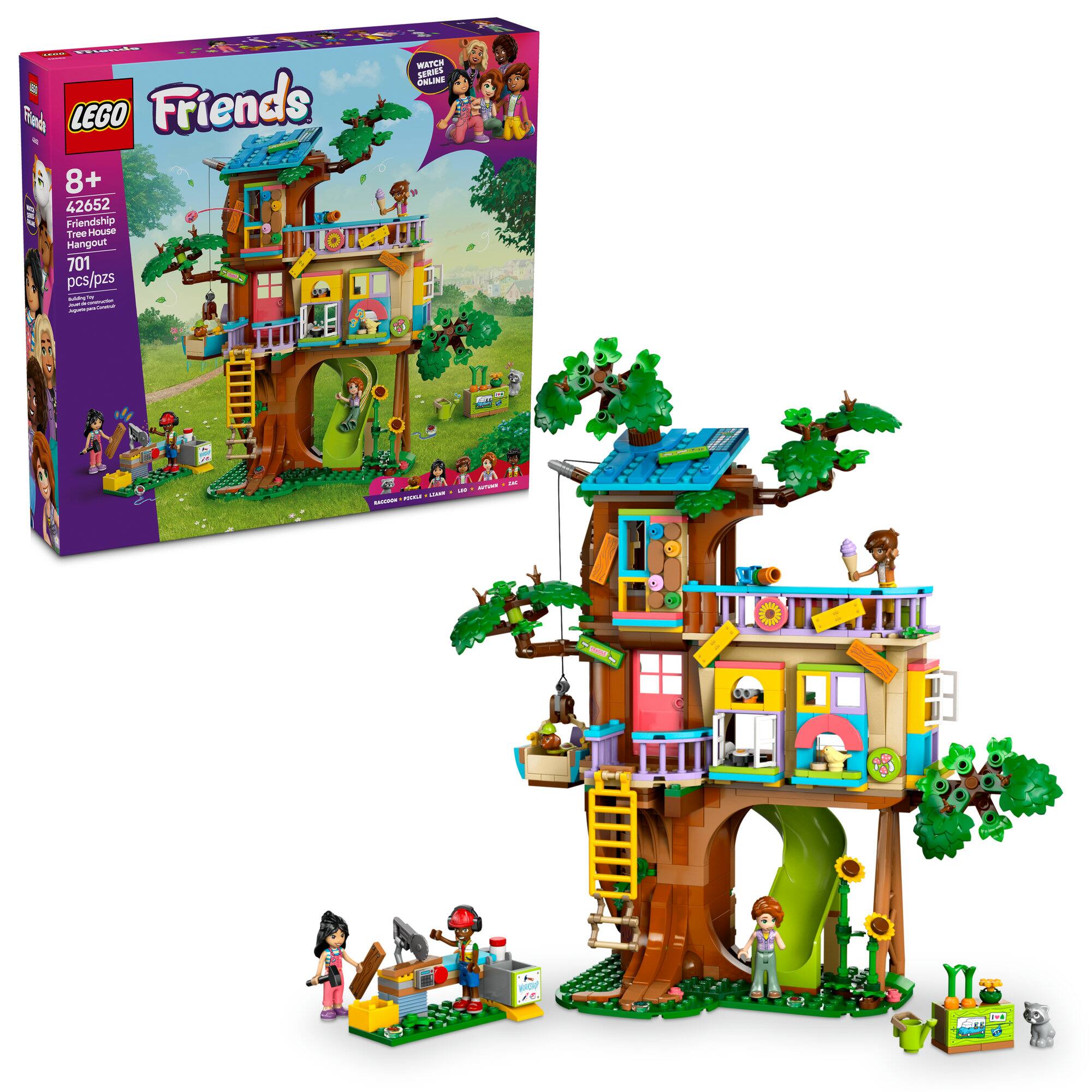 LEGO&#xAE; Friends Friendship Tree House Hangout Building Kit for Pretend Play 42652