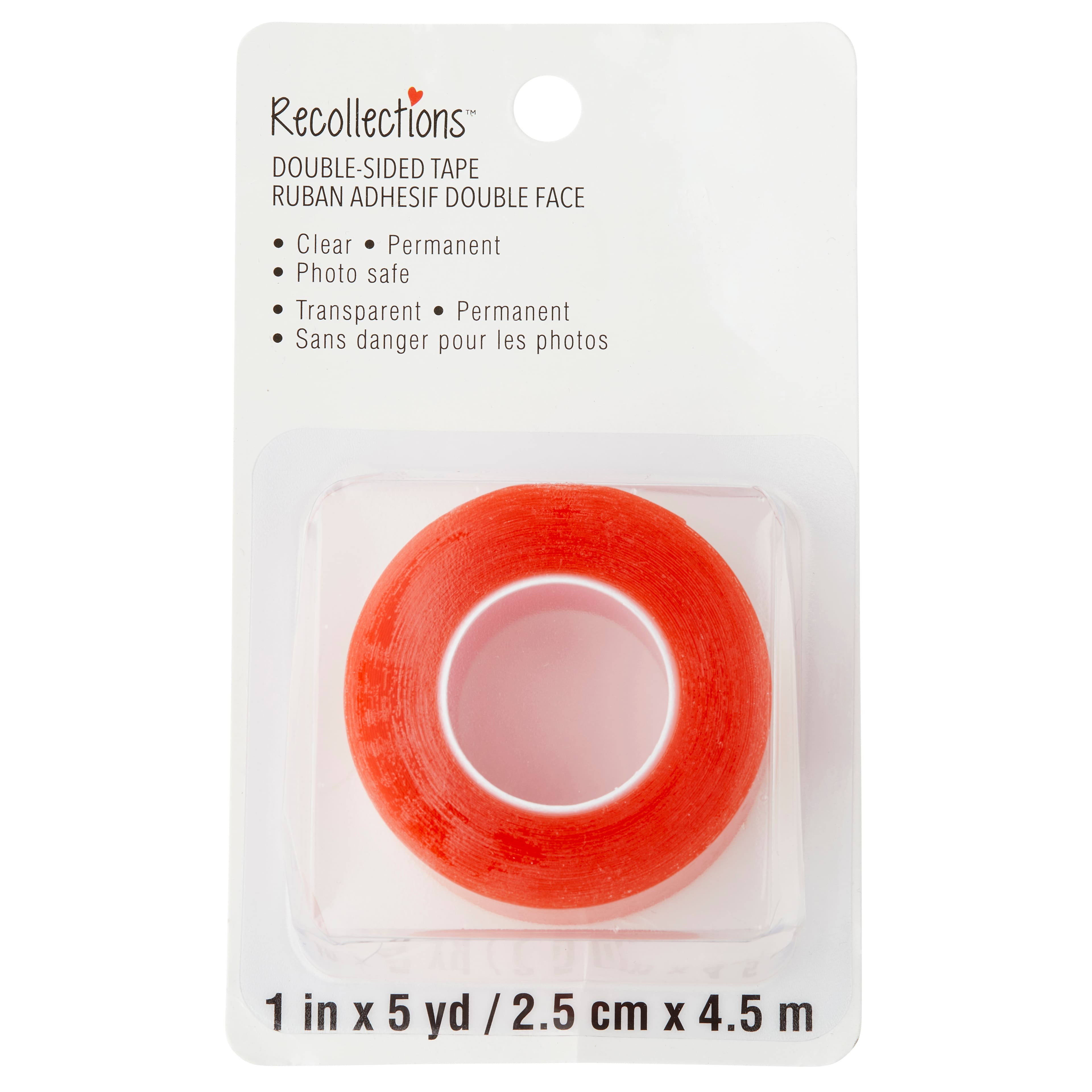 Glue Point 12mm, 2 Sided Adhesive Tape for Crafts, 1 Roll/100 pcs - Clear -  Bed Bath & Beyond - 37332347