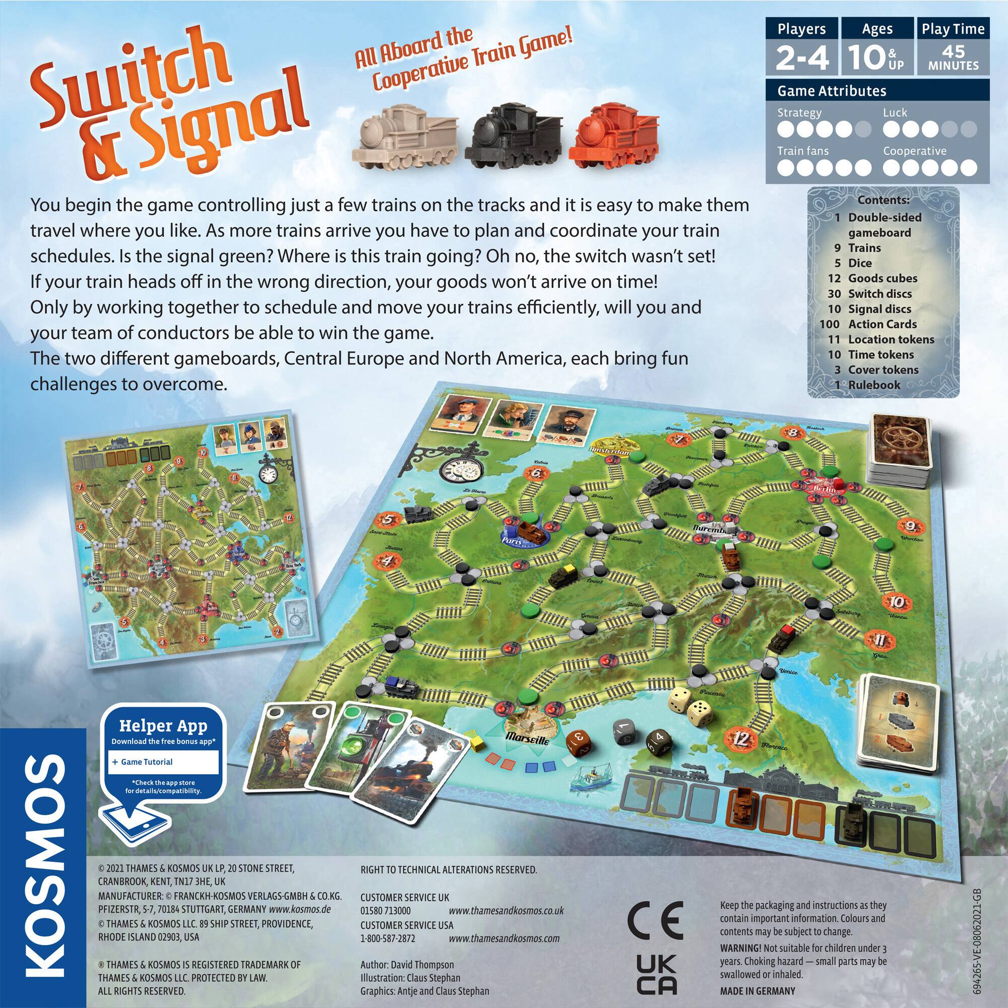 Thames &#x26; Kosmos Switch &#x26; Signal Train Game