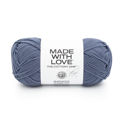 Lion Brand® Tom Daley Made with Love™ The Cottony One™ Yarn image