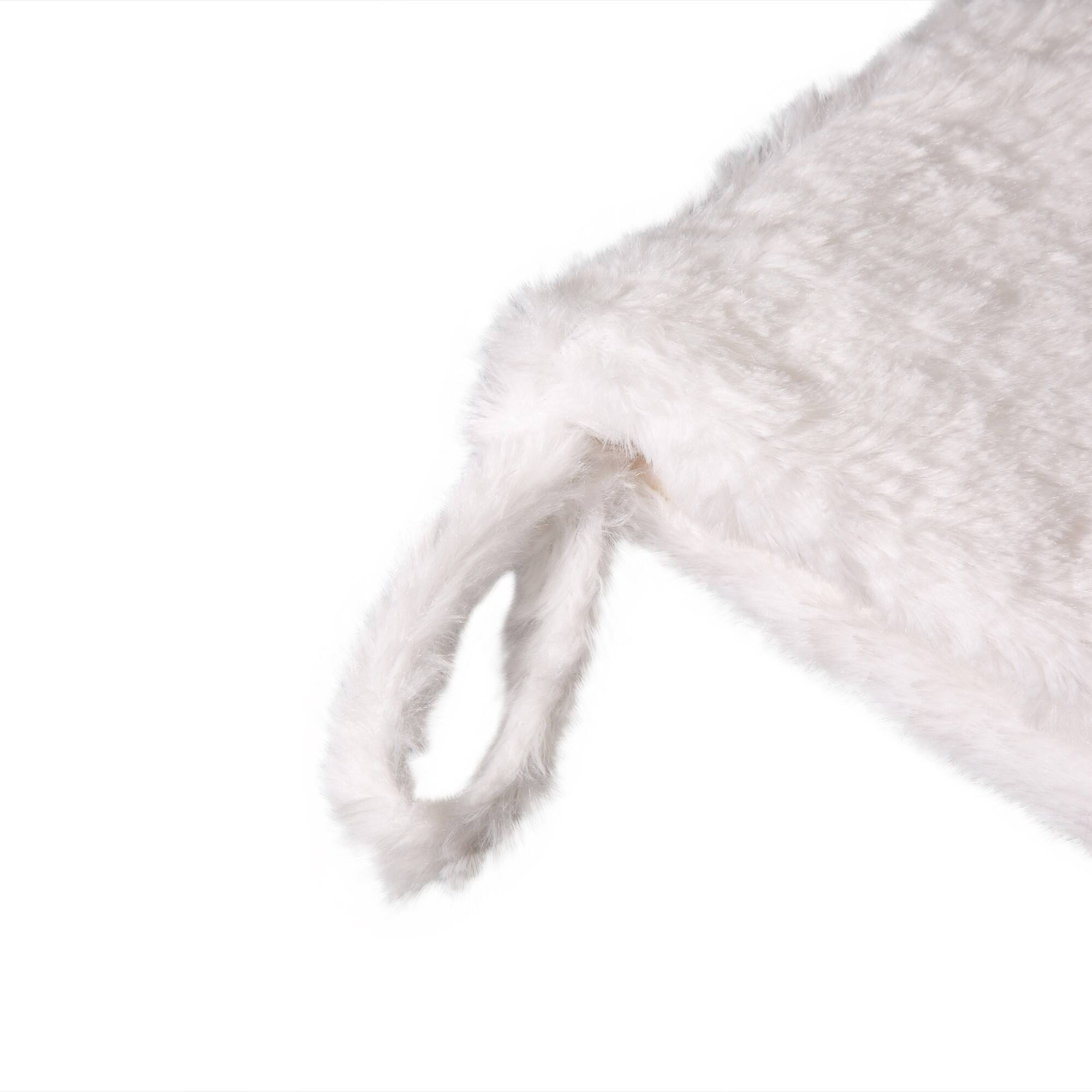 Glitzhome® 21" White Plush with Snowflake Christmas Stocking, 2ct.