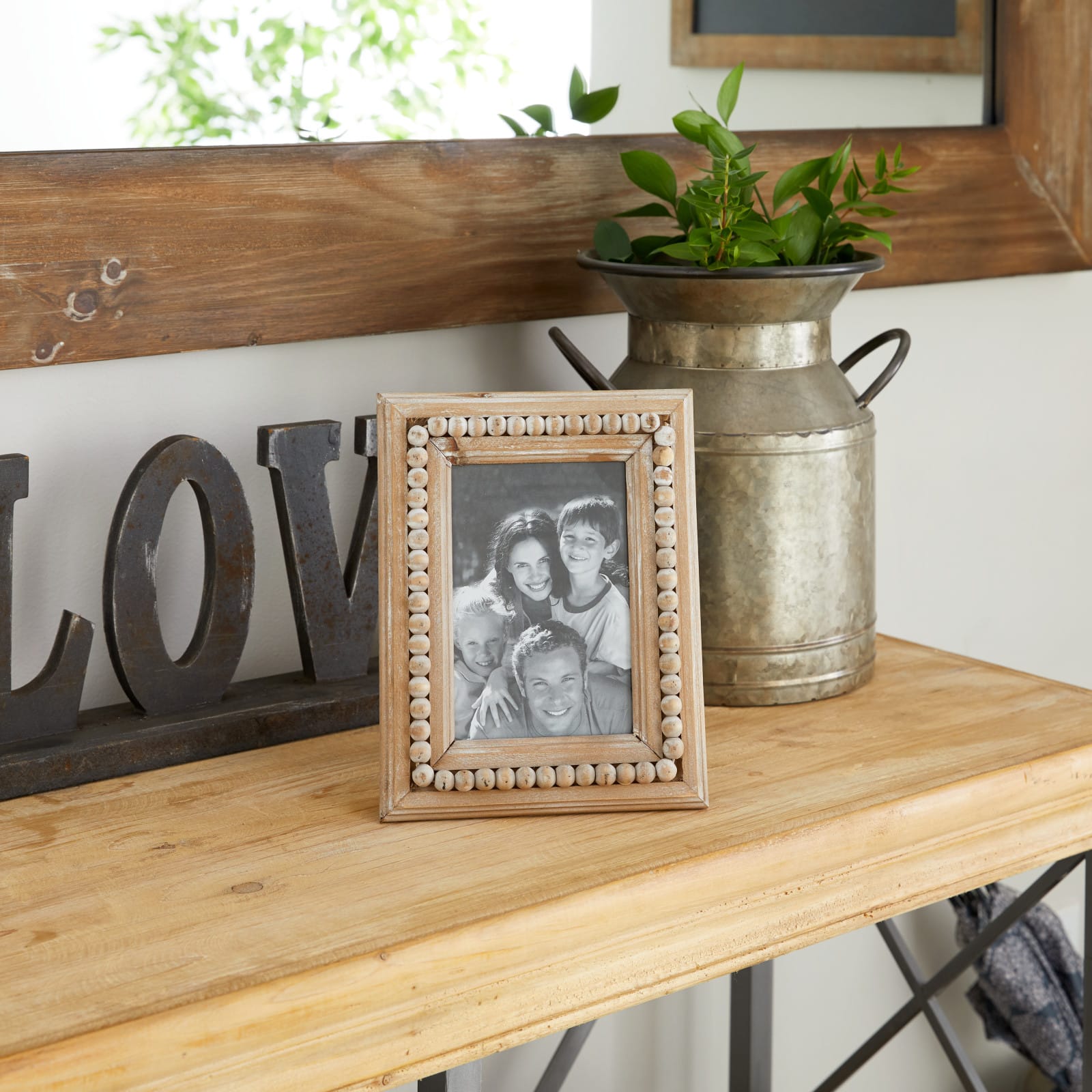 2 Pack Light Brown Wood 5&#x22; x 7&#x22; Frame