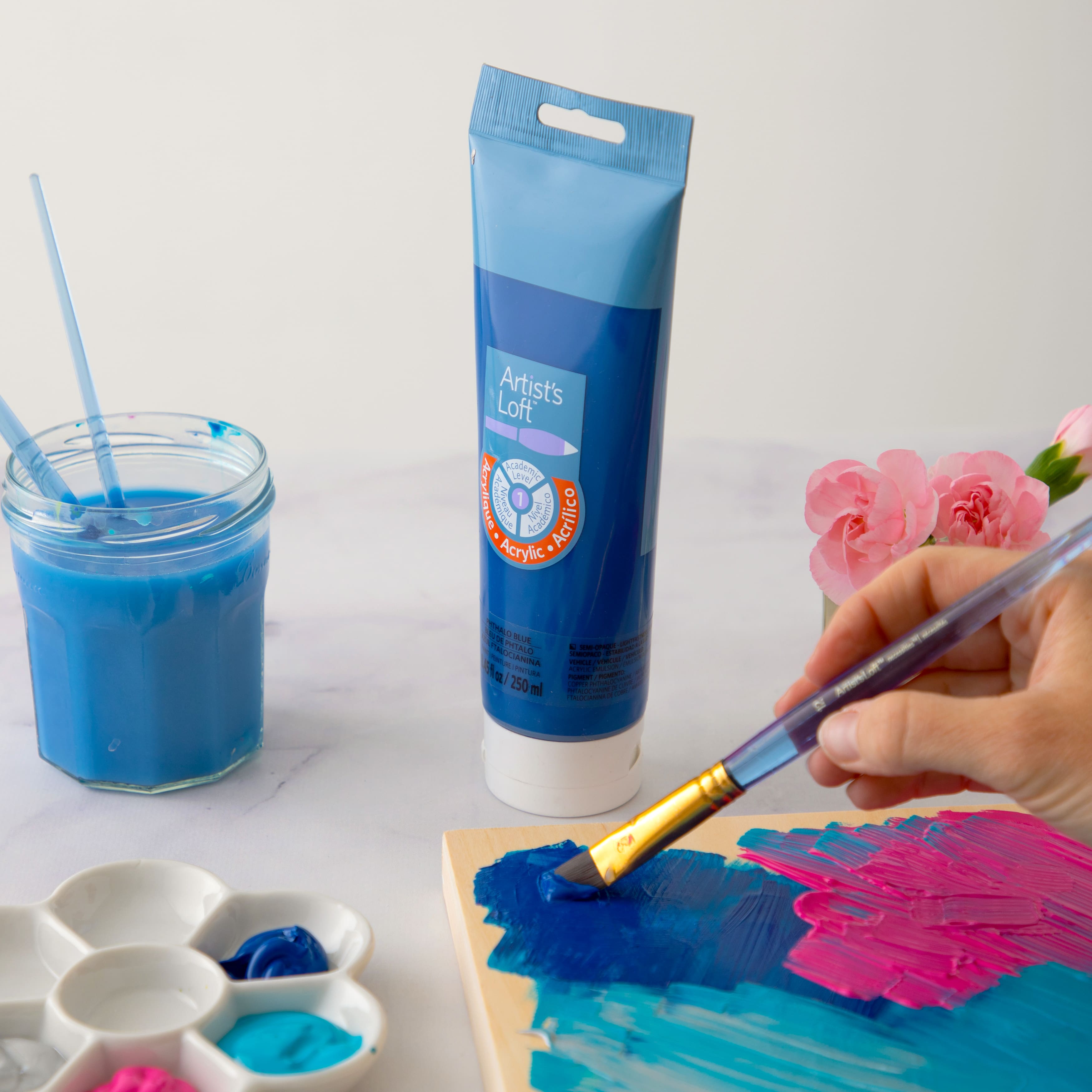 9 Pack: Acrylic Paint by Artist's Loft™, 8.5oz.