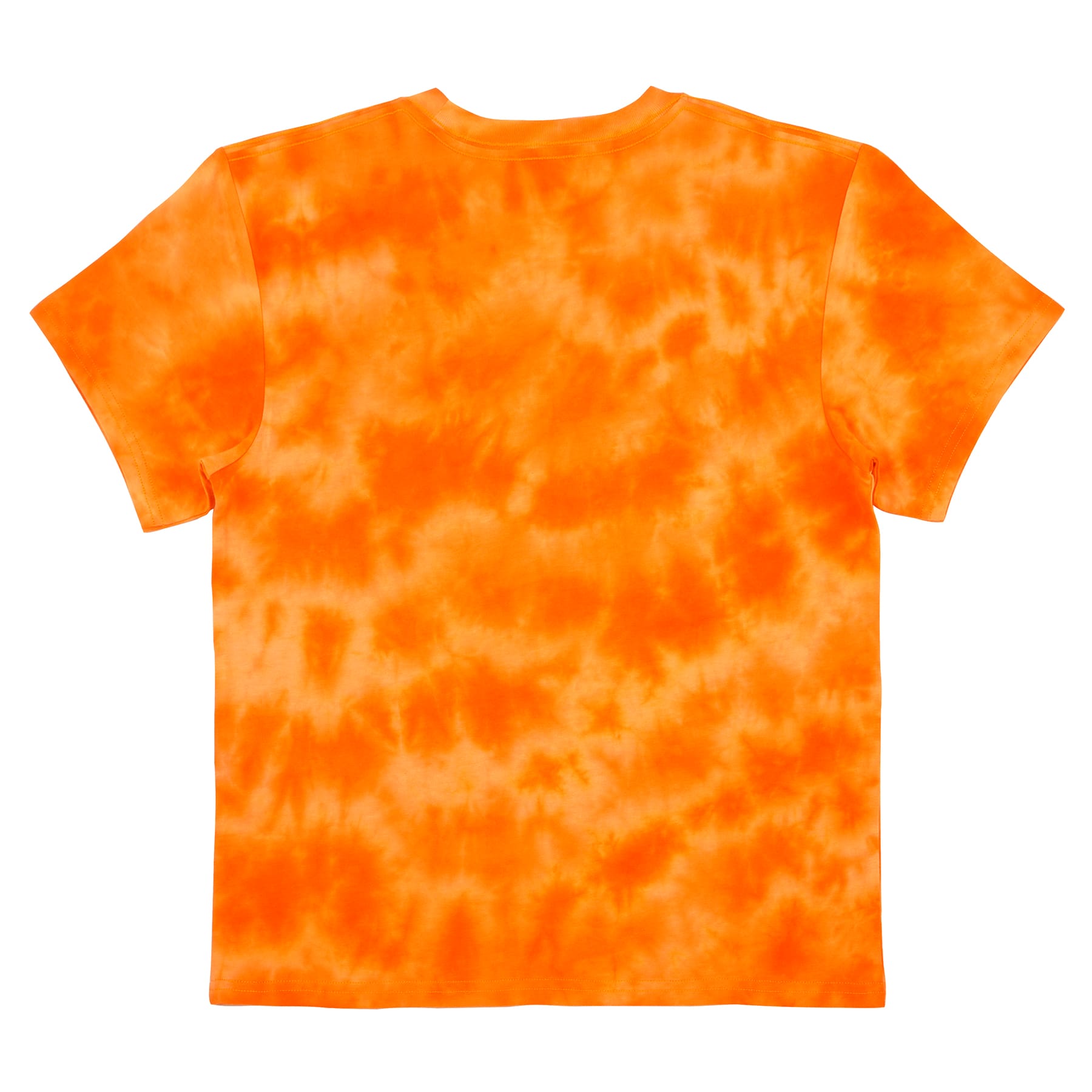 Orange Tie Dye Boo-Jee Ghost Youth Crew Neck T-Shirt by Celebrate It&#x2122;
