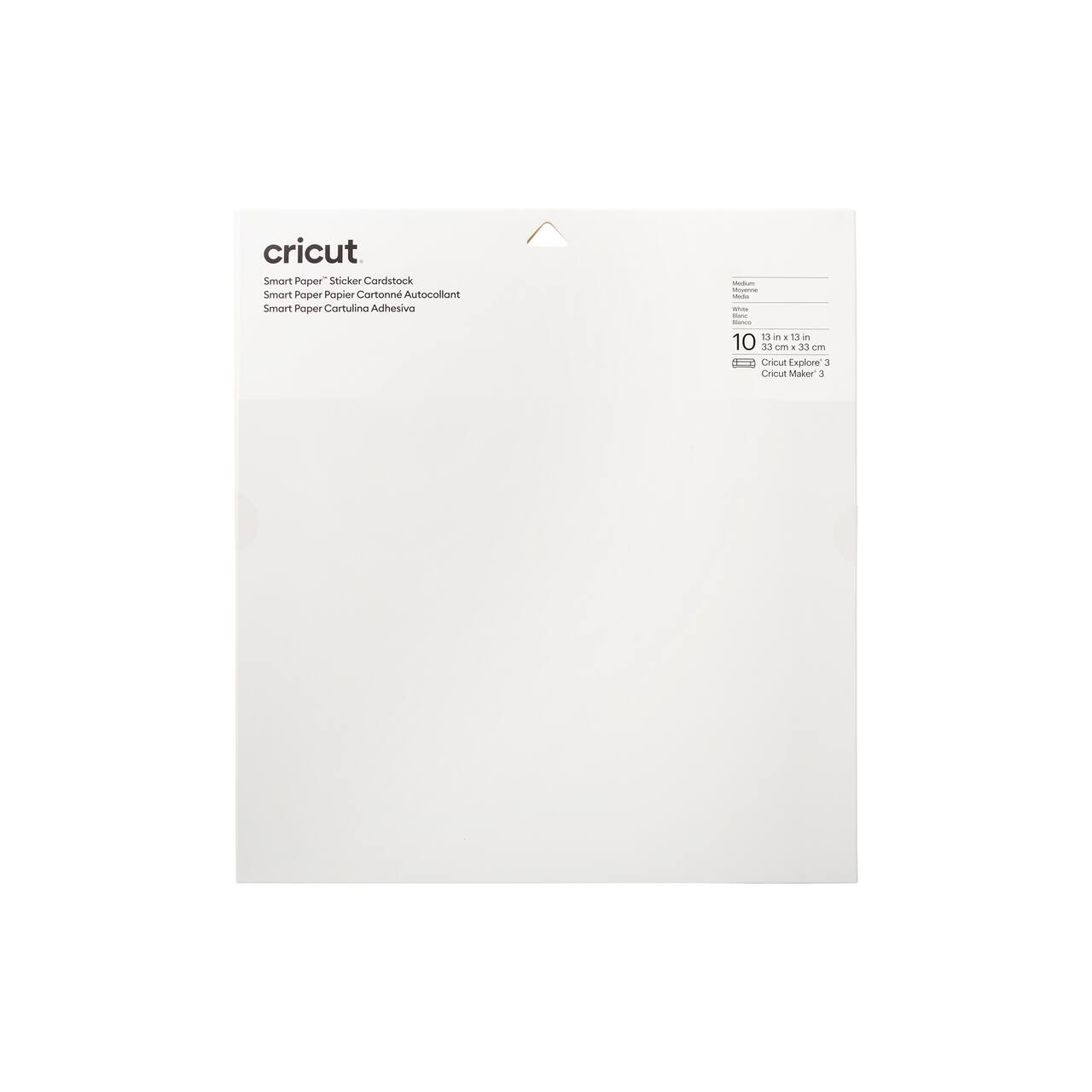 Cricut® Smart Paper™ Sticker Cardstock, White | Michaels