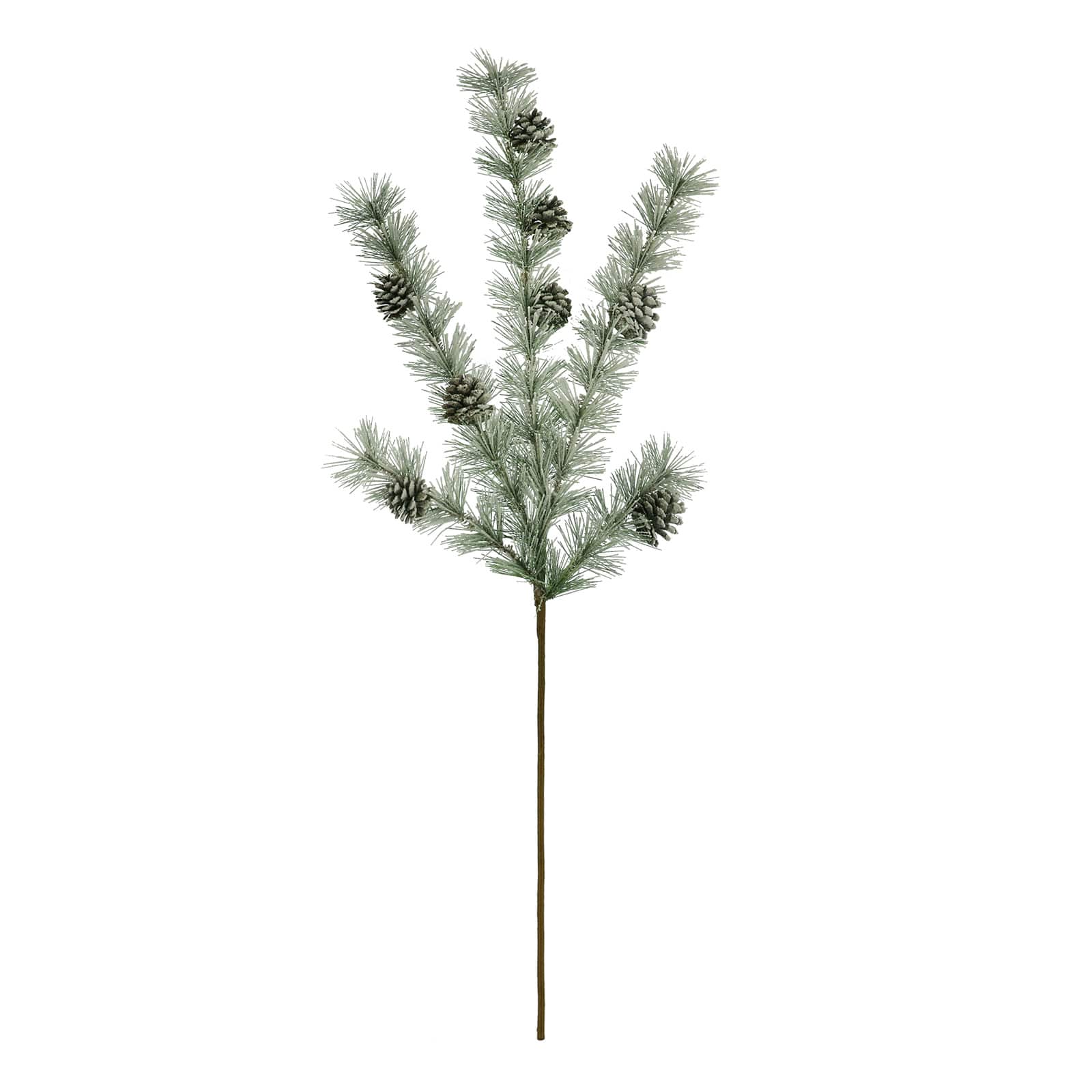 38&#x22; Snowy Pinecone Branch Stem by Ashland&#xAE;