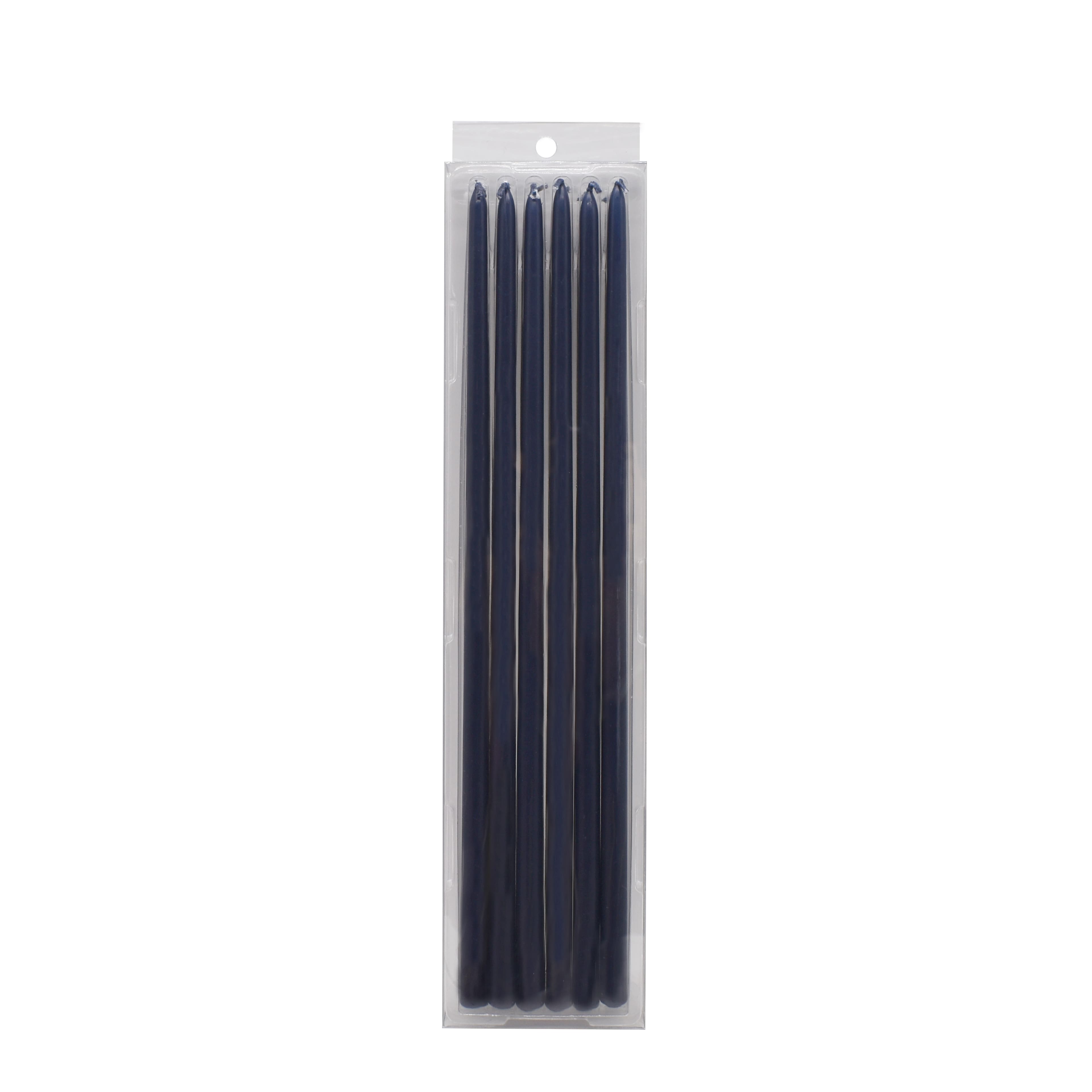 11.75" Unscented Narrow Taper Candles