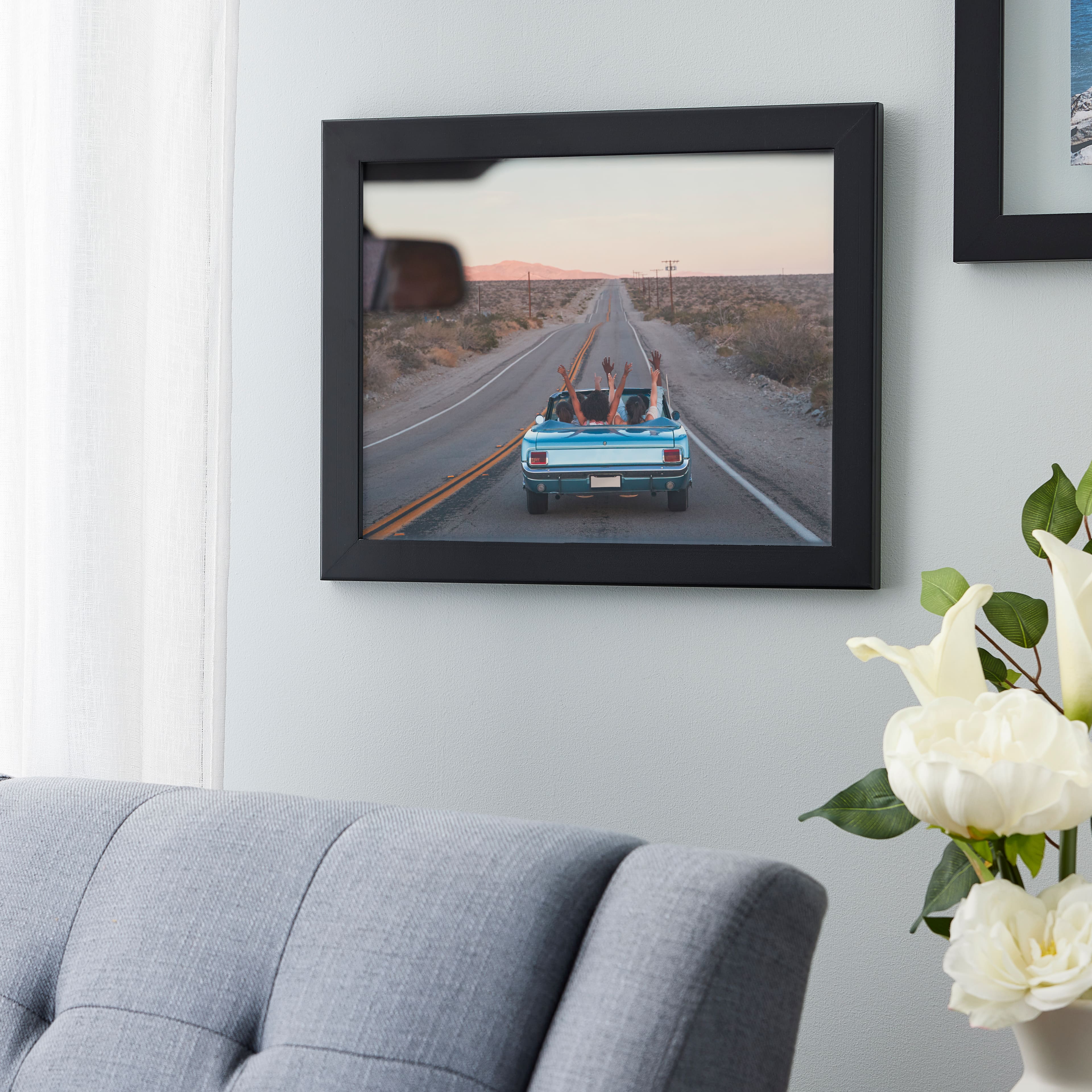 Home Flat Black Frame by Studio Décor®