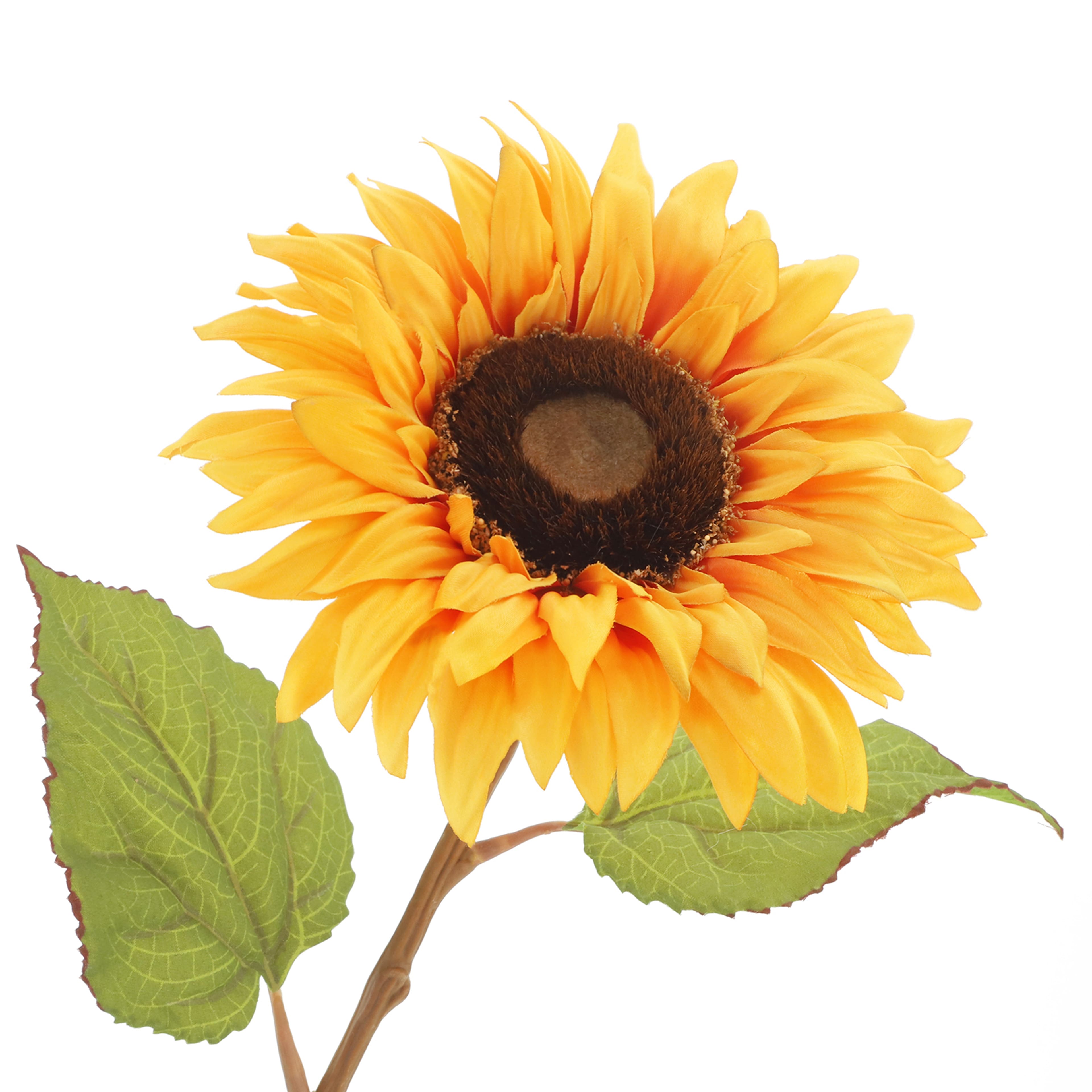 28" Golden Yellow Sunflower Stem by Ashland®