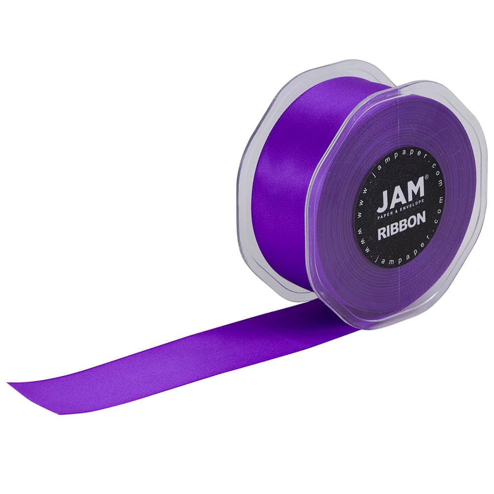 JAM Paper 1.5" x 25yd. Double Faced Satin Ribbon