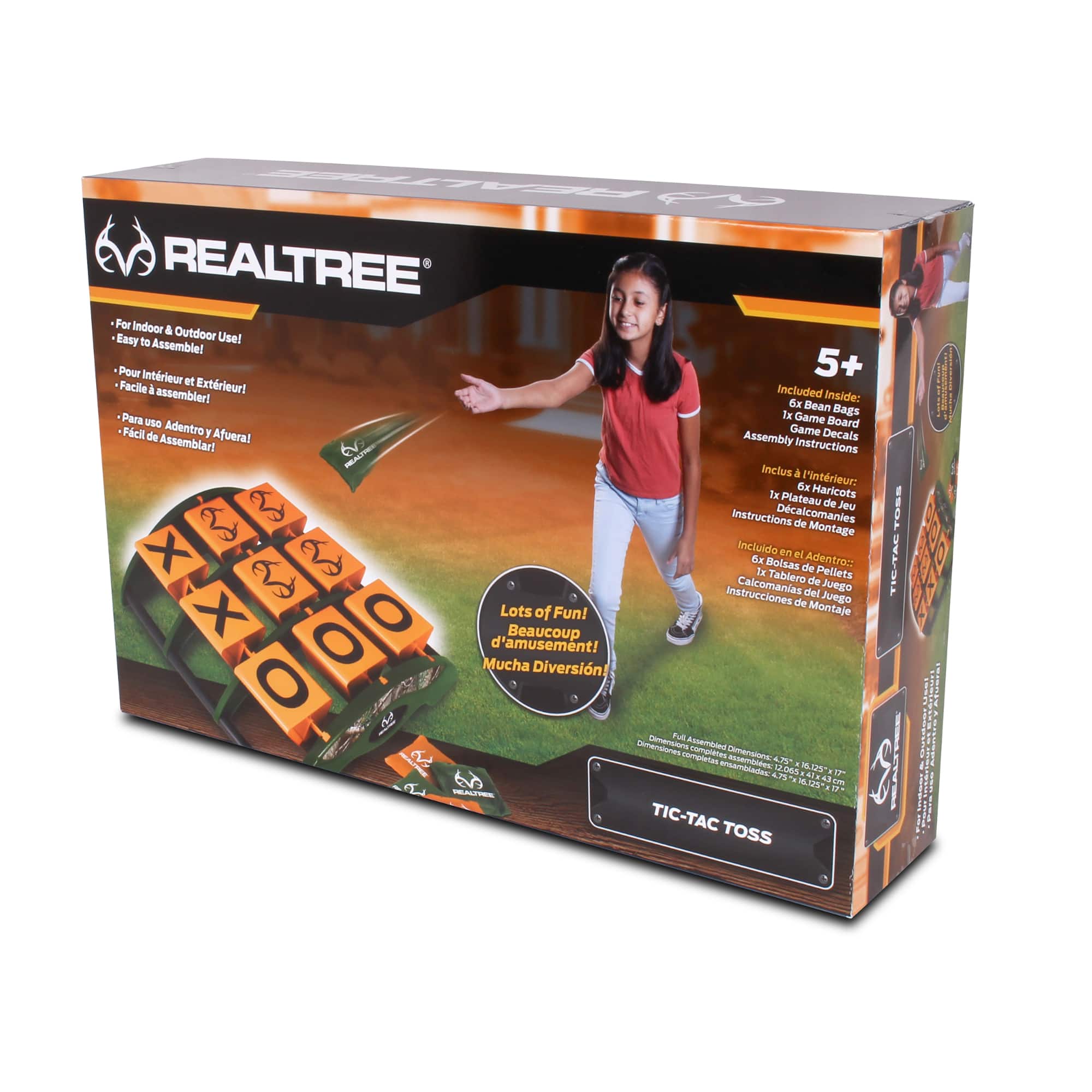 NKOK RealTree Games Tic-Tac-Toss Game Set