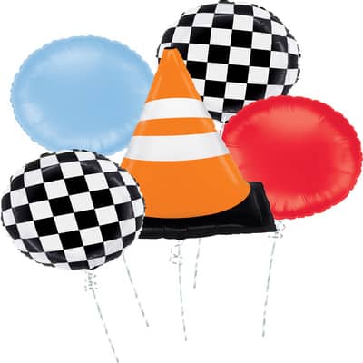 Construction 5-Piece Foil Balloon Bouquet By Anagram | Michaels®
