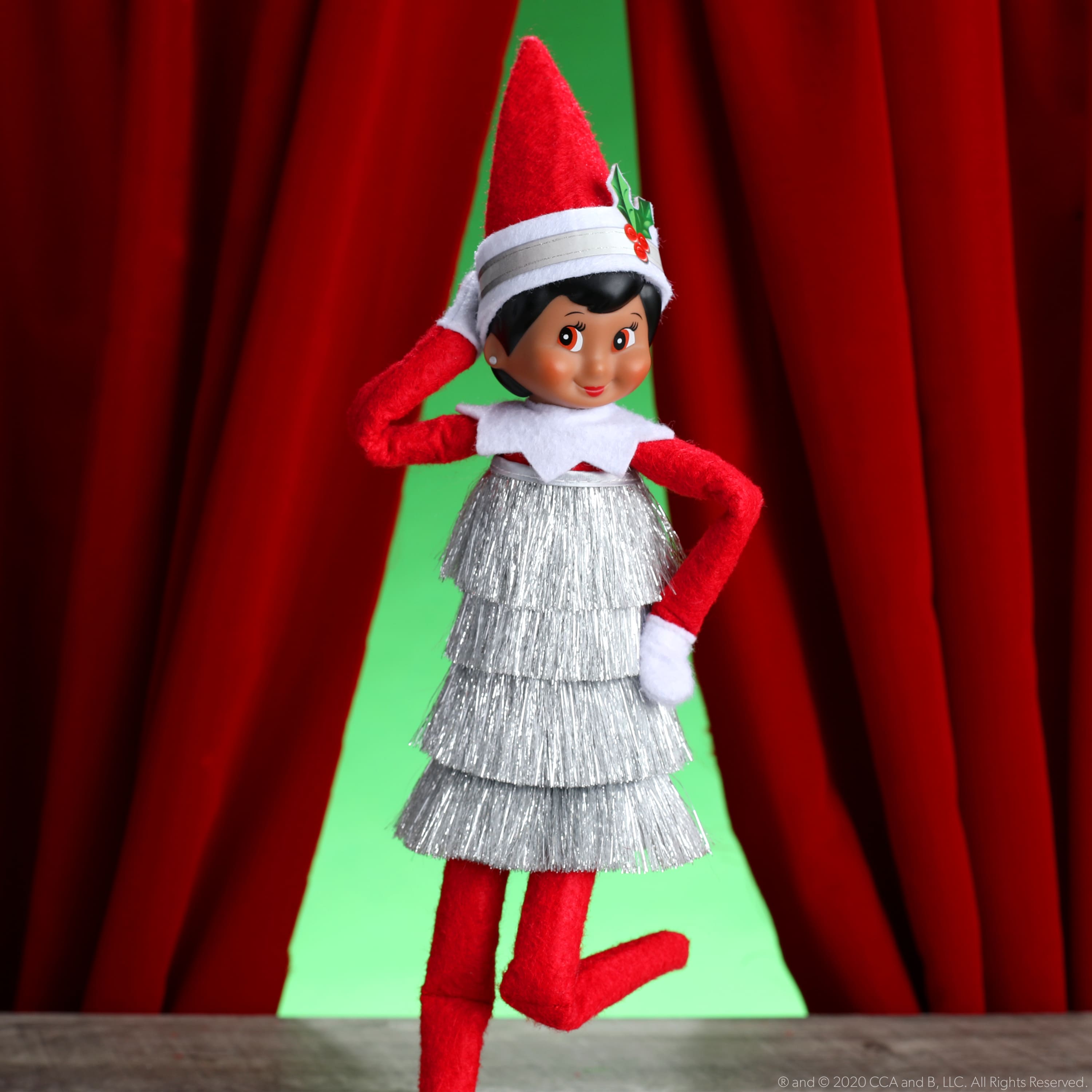 The Elf on the Shelf&#xAE; Claus Couture Collection&#x2122; Tiny Tinsel Dress