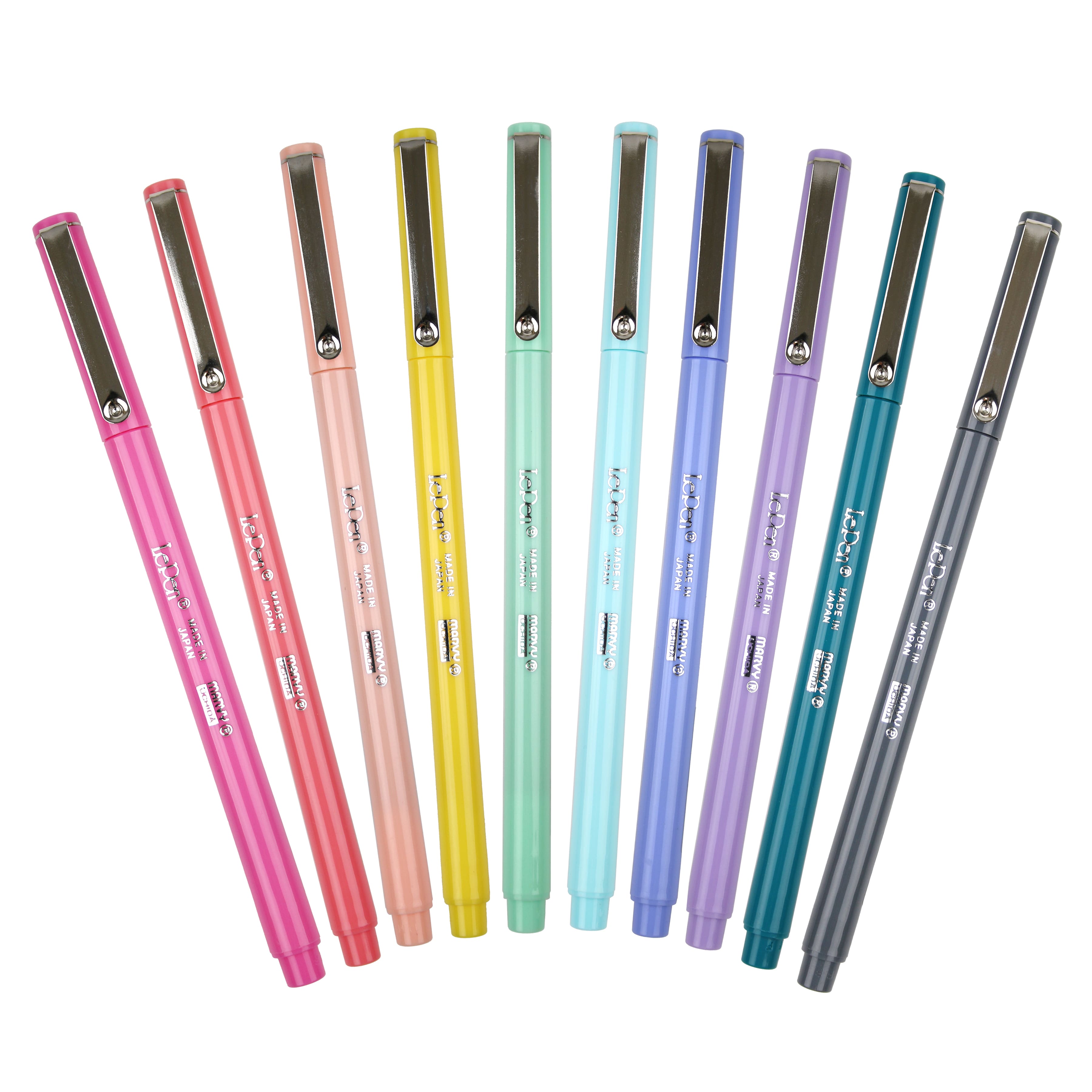 Marvy® Uchida LePen® Flex 10 Pastel Pen Set