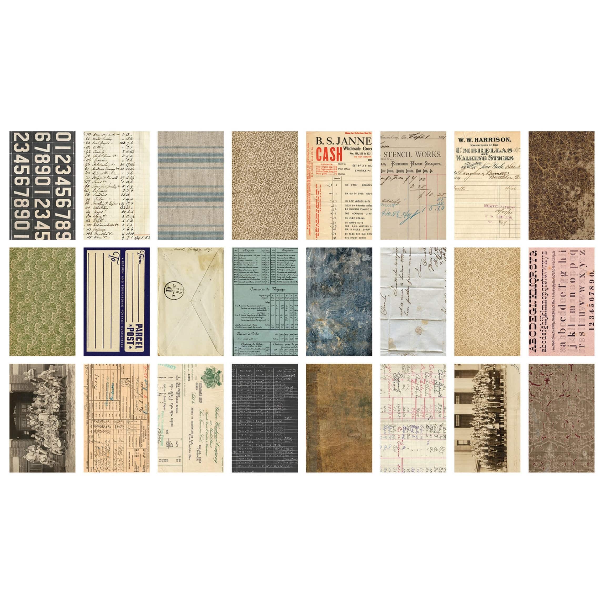 Tim Holtz® Idea-Ology® Backdrops Double-Sided Cardstock