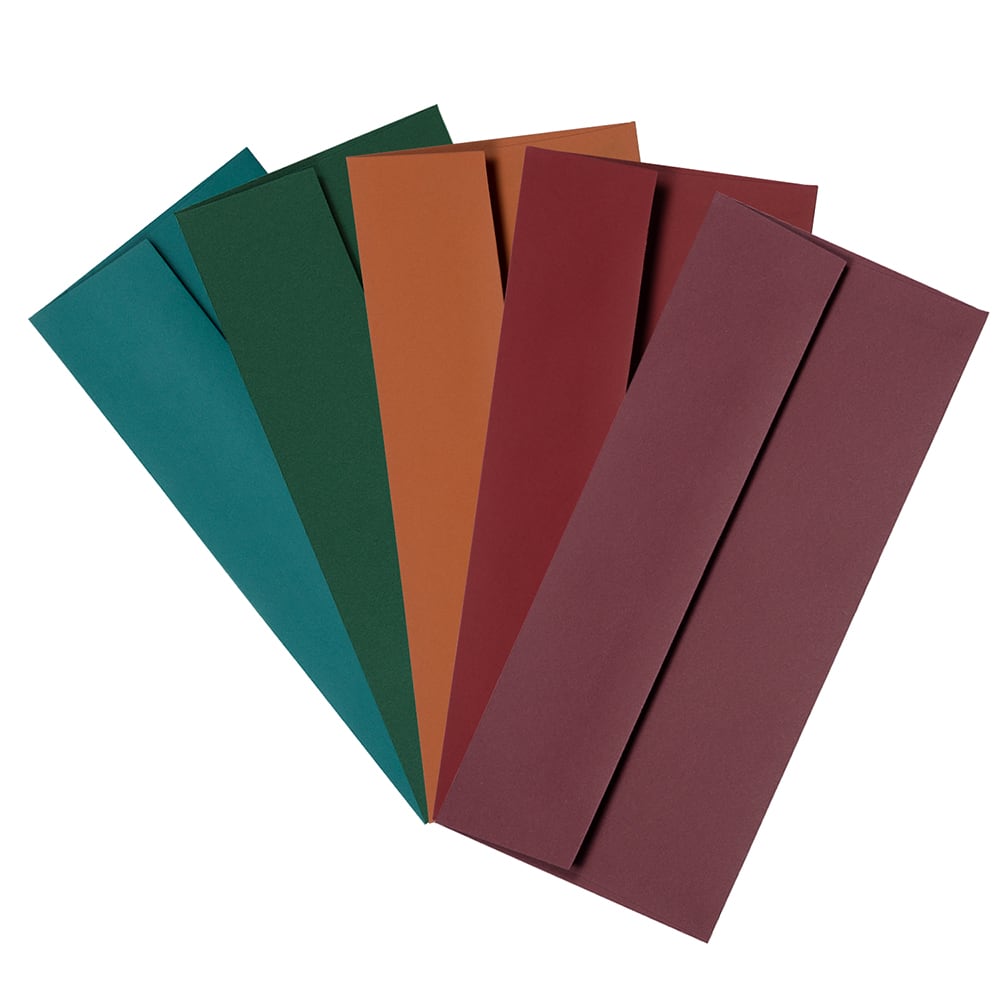 JAM Paper 9.5" x 4.125" Assorted Business Premium Envelopes, 125ct.