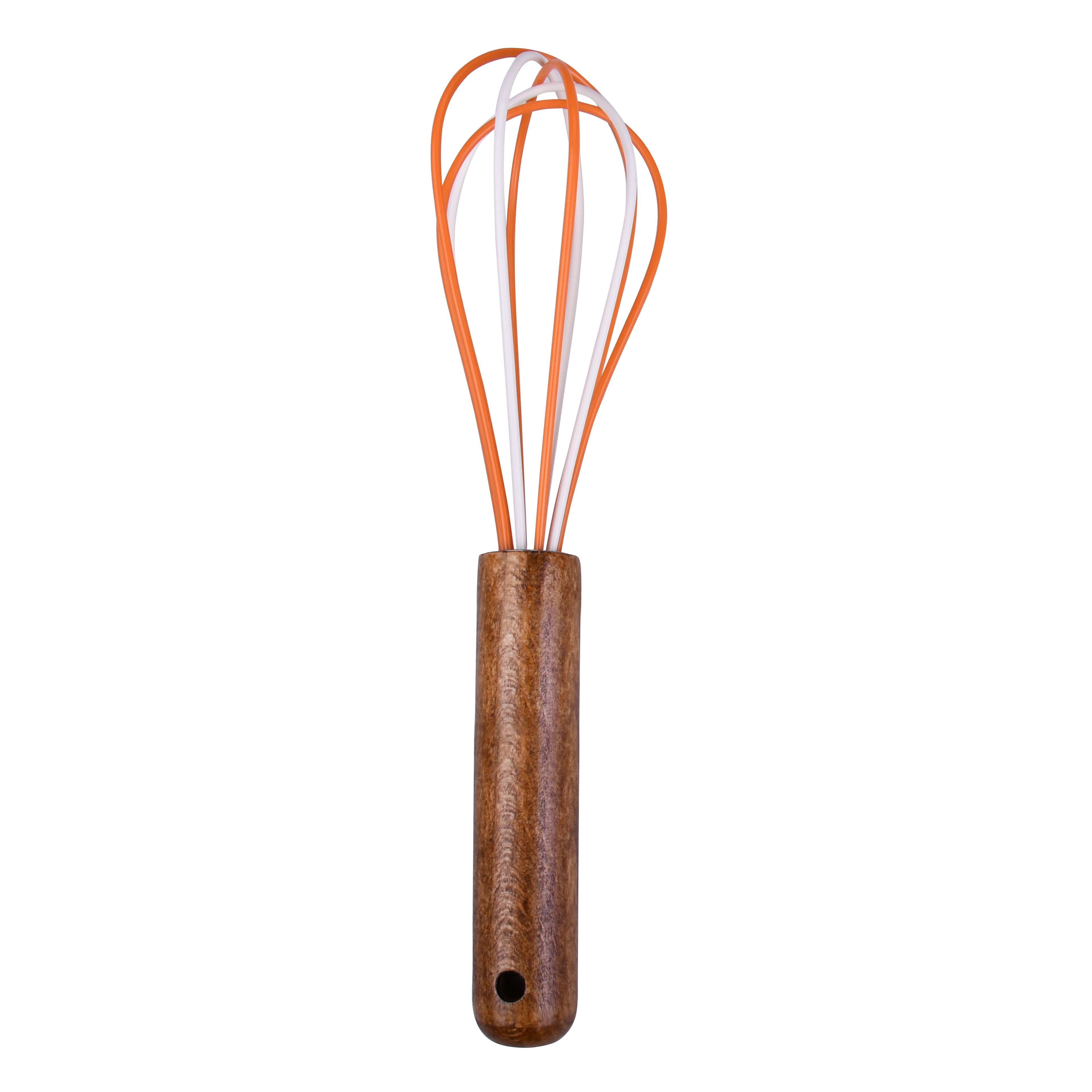 Mini Orange &#x26; White Whisk by Makery&#x2122;