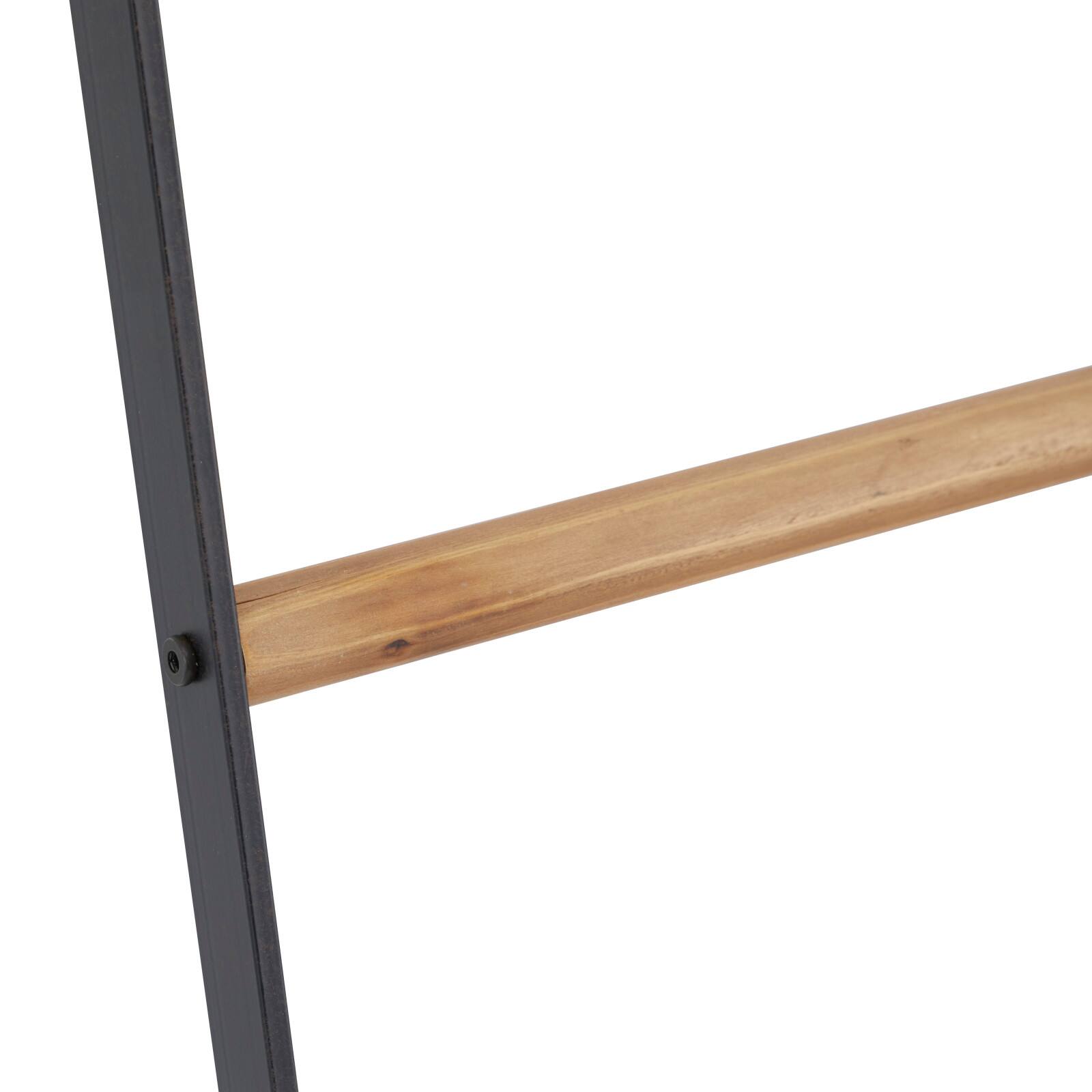 88&#x22; Black Iron Country Cottage Ladder