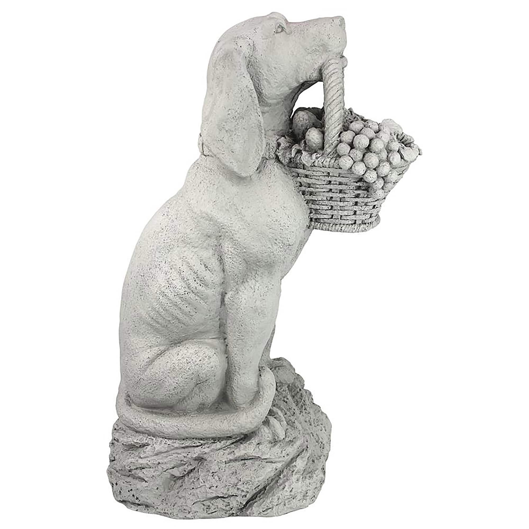 Design Toscano 19&#x22; Man&#x27;s Best Friend Dog Statue