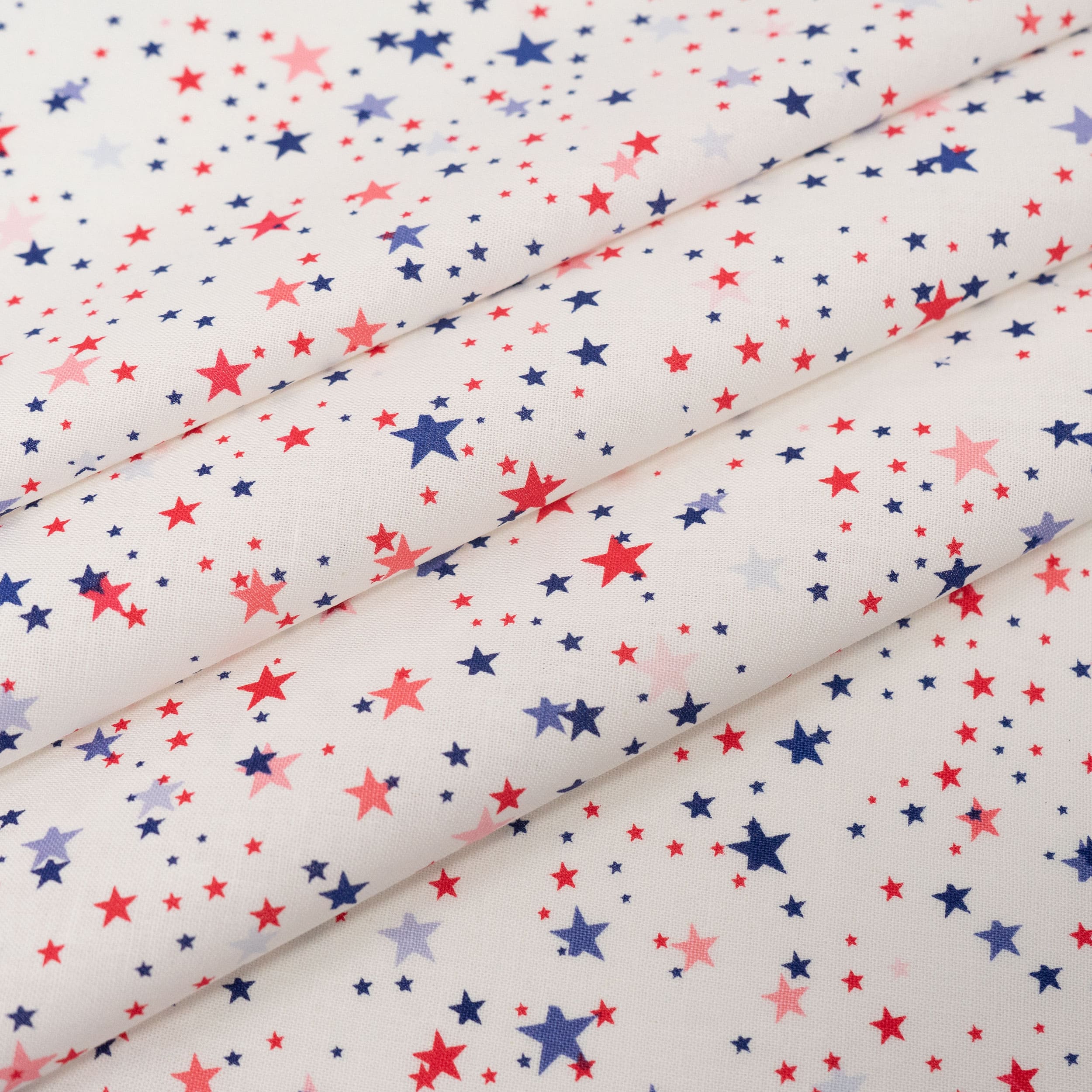 SINGER Stacked Stars Americana Cotton Fabric