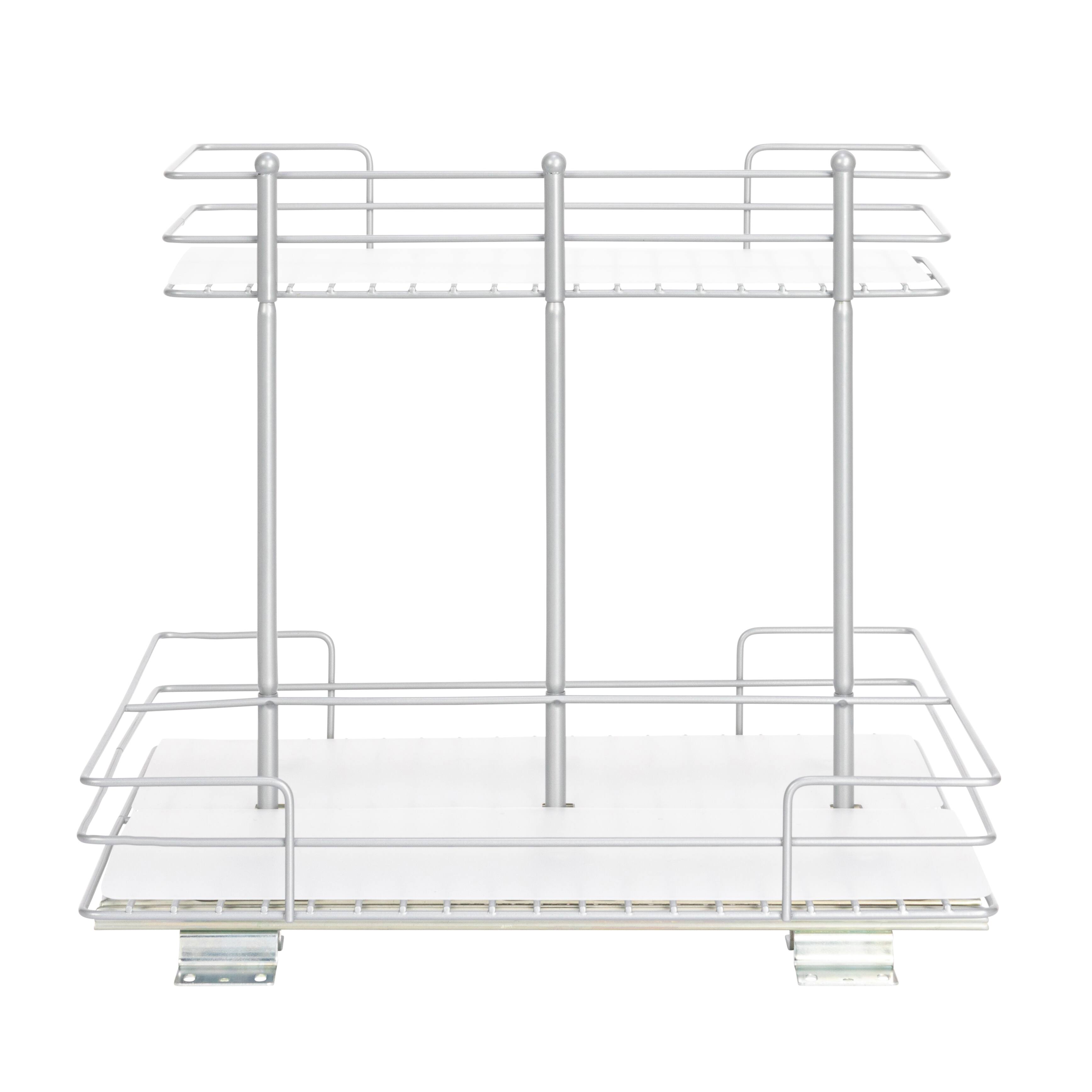 Household Essentials Glidez Double-Sided 2-Tier Organizer
